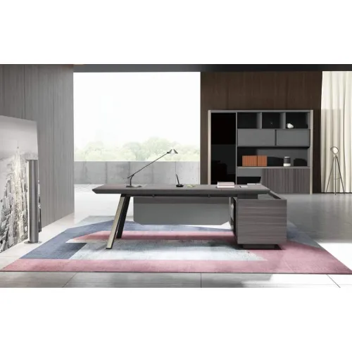 2 Meter Executive Office Desk With Extension