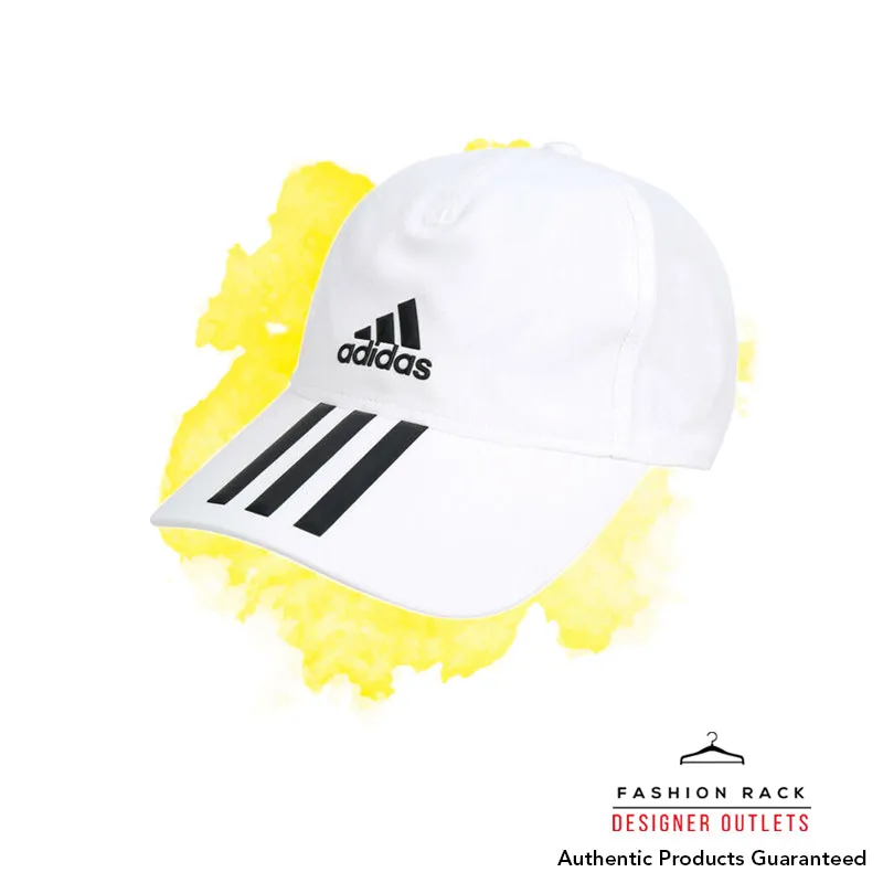 Adidas Men's Aeroready 4Athlts Baseball Cap White / Black / Black