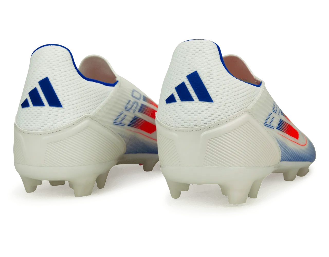 adidas Men's F50 League LL FG/MG White/Lucid Blue