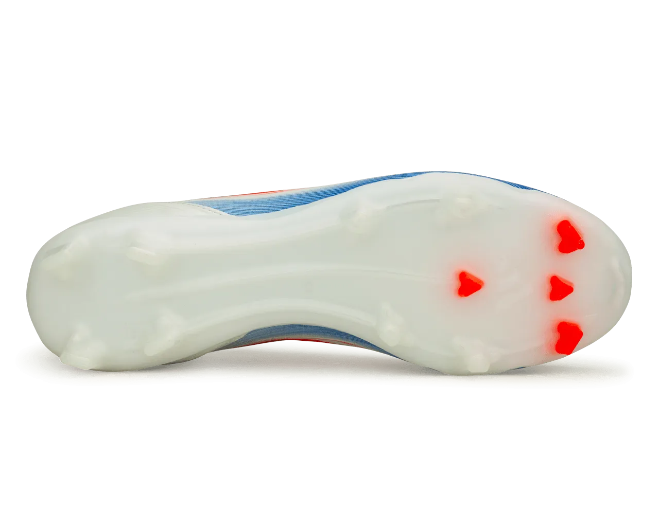 adidas Men's F50 League LL FG/MG White/Lucid Blue
