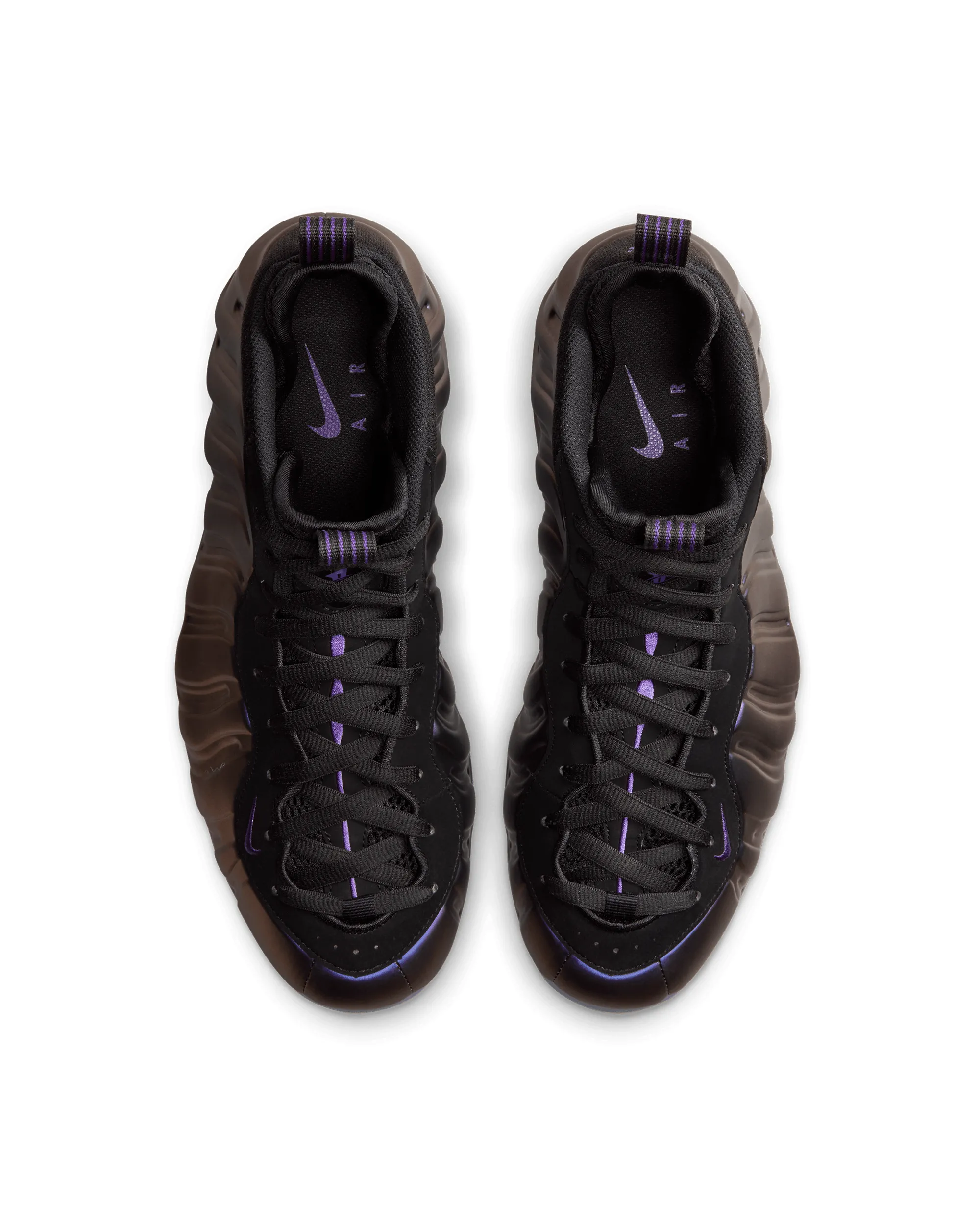 Air Foamposite One - Black / Varsity Purple-Black
