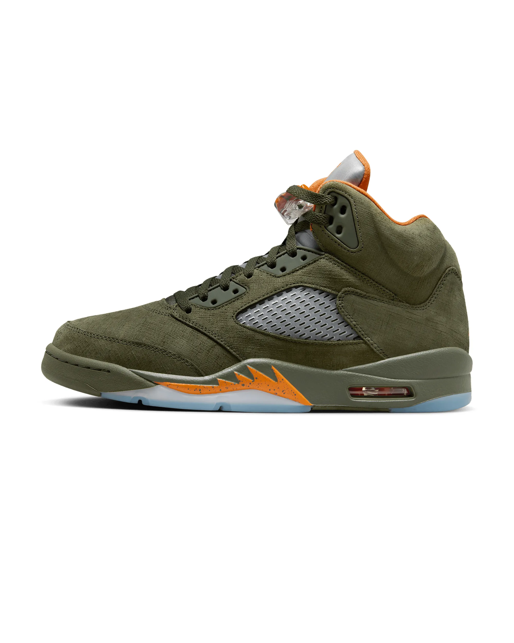 Air Jordan 5 Retro - Army Olive / Solar Orange