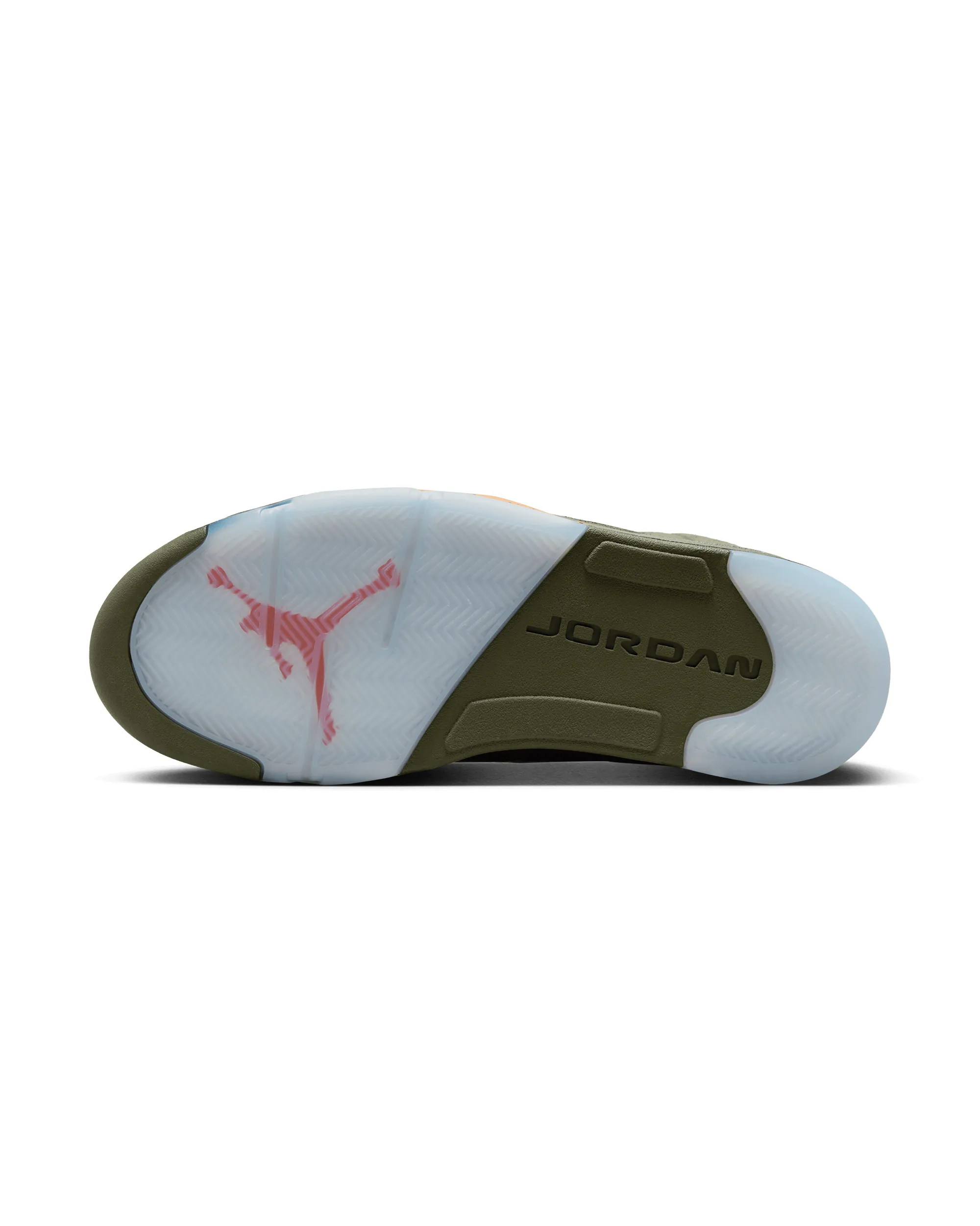 Air Jordan 5 Retro - Army Olive / Solar Orange