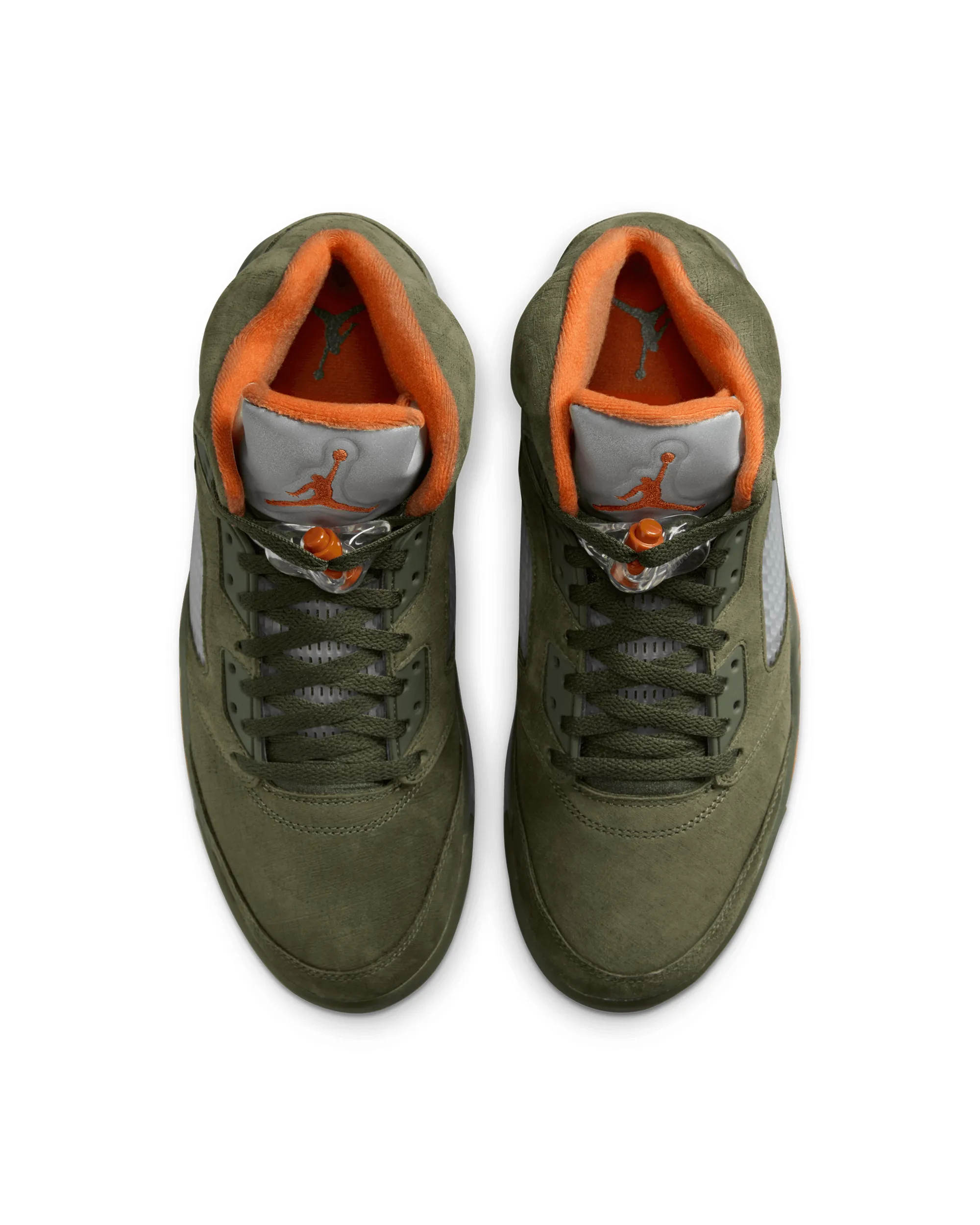 Air Jordan 5 Retro - Army Olive / Solar Orange
