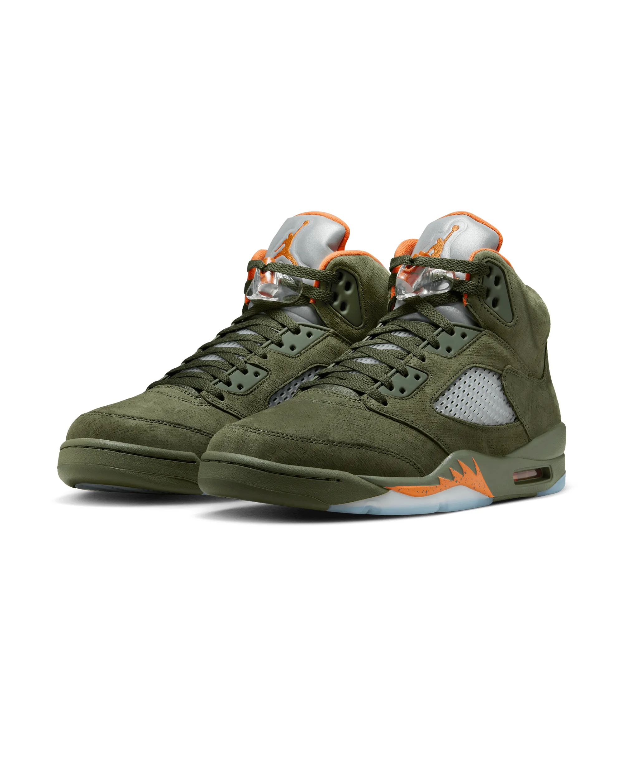 Air Jordan 5 Retro - Army Olive / Solar Orange
