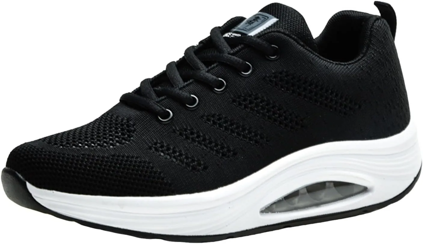 Arch Support Sneakers for Women Non Slip Comfortable Breathable Workout Gym Sports Shoes Mesh Orthopedic Shoe