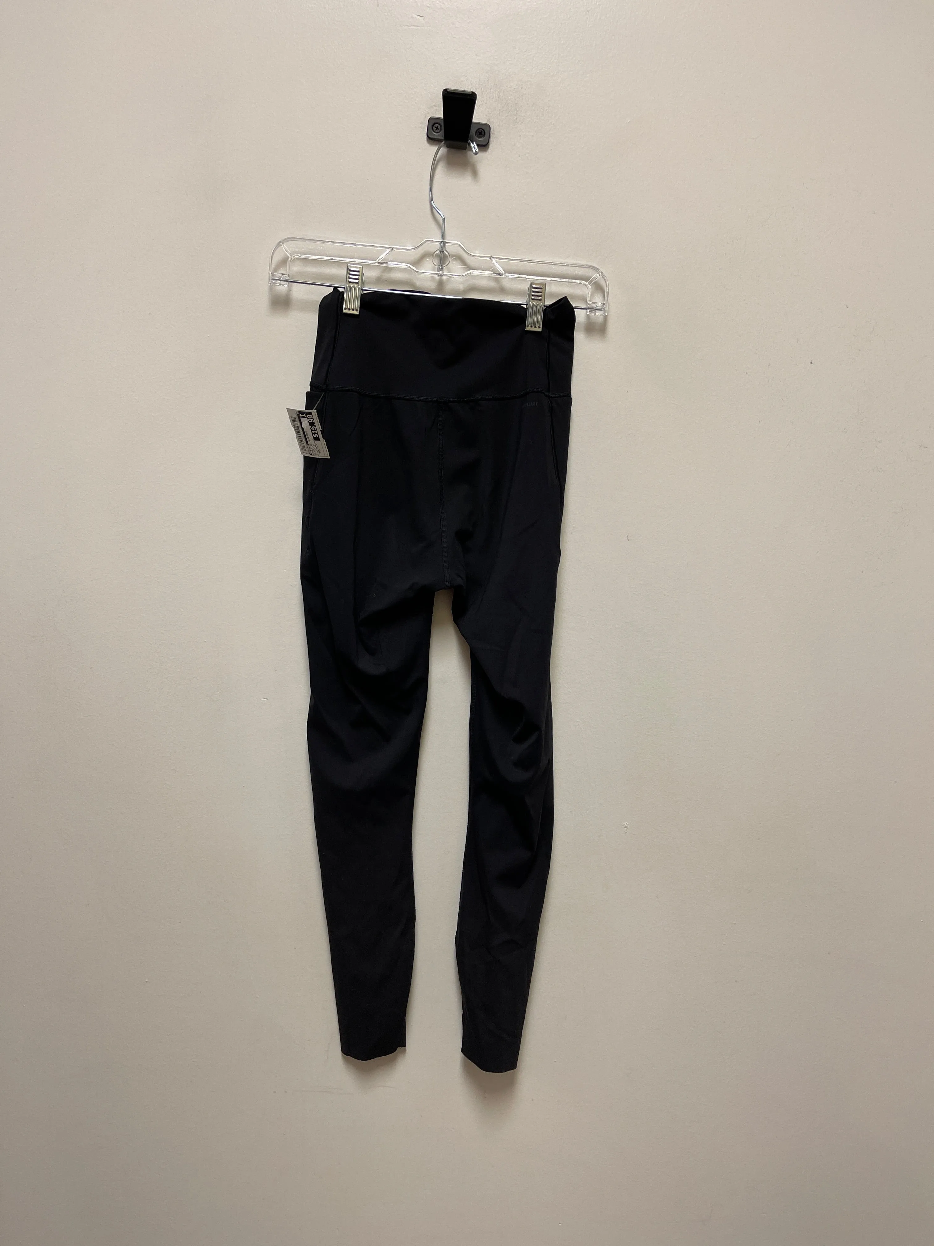 Athletic Leggings By Adidas In Black, Size: S