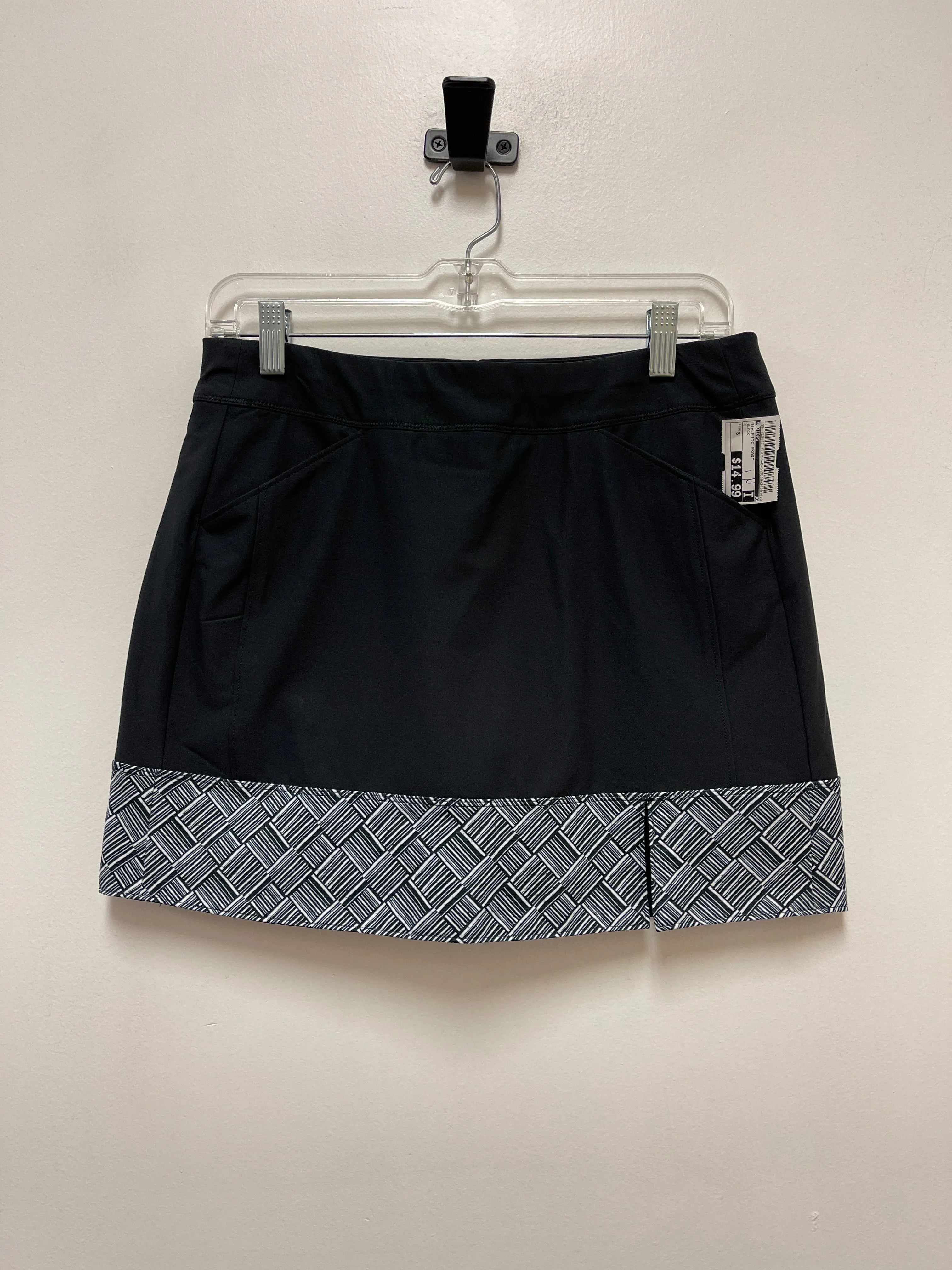 Athletic Skort By Adidas In Black, Size: S