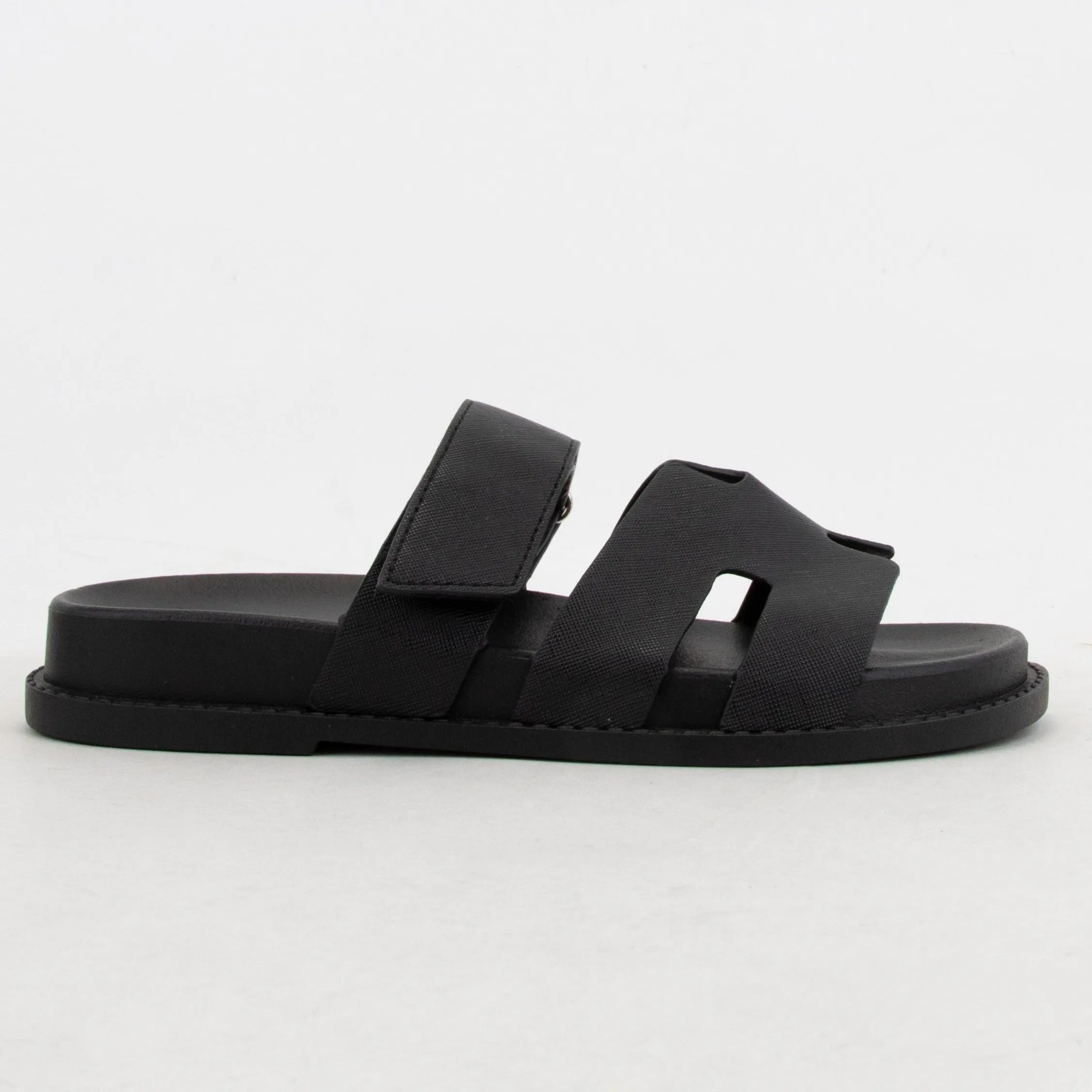 AYO-02 Black Sandal Open Toe