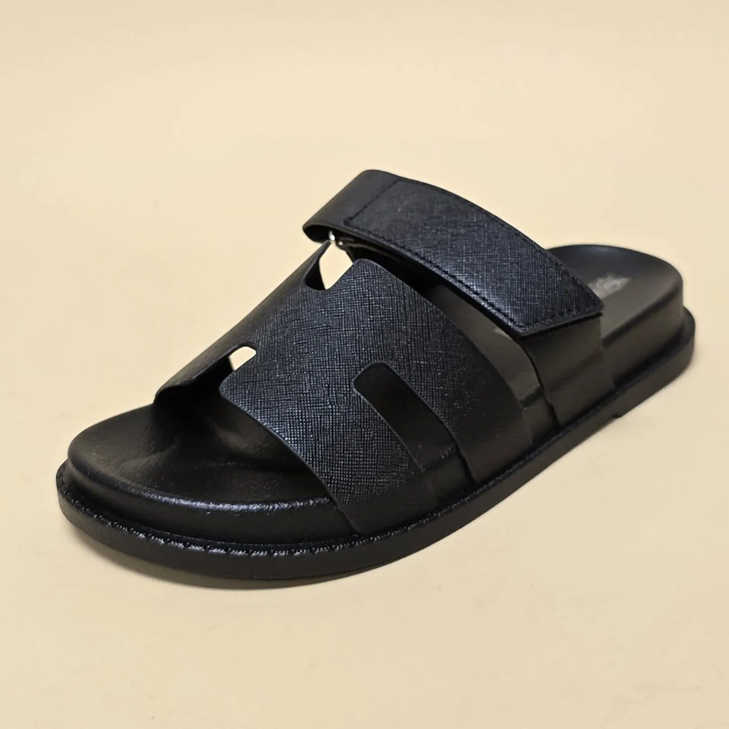 AYO-02 Black Sandal Open Toe