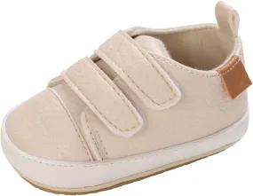 Baby Boys Girls First Walking Shoes Infant Non-Slip PU Leather Sneakers Toddler Newborn Loafers Shoes Infant Size 2