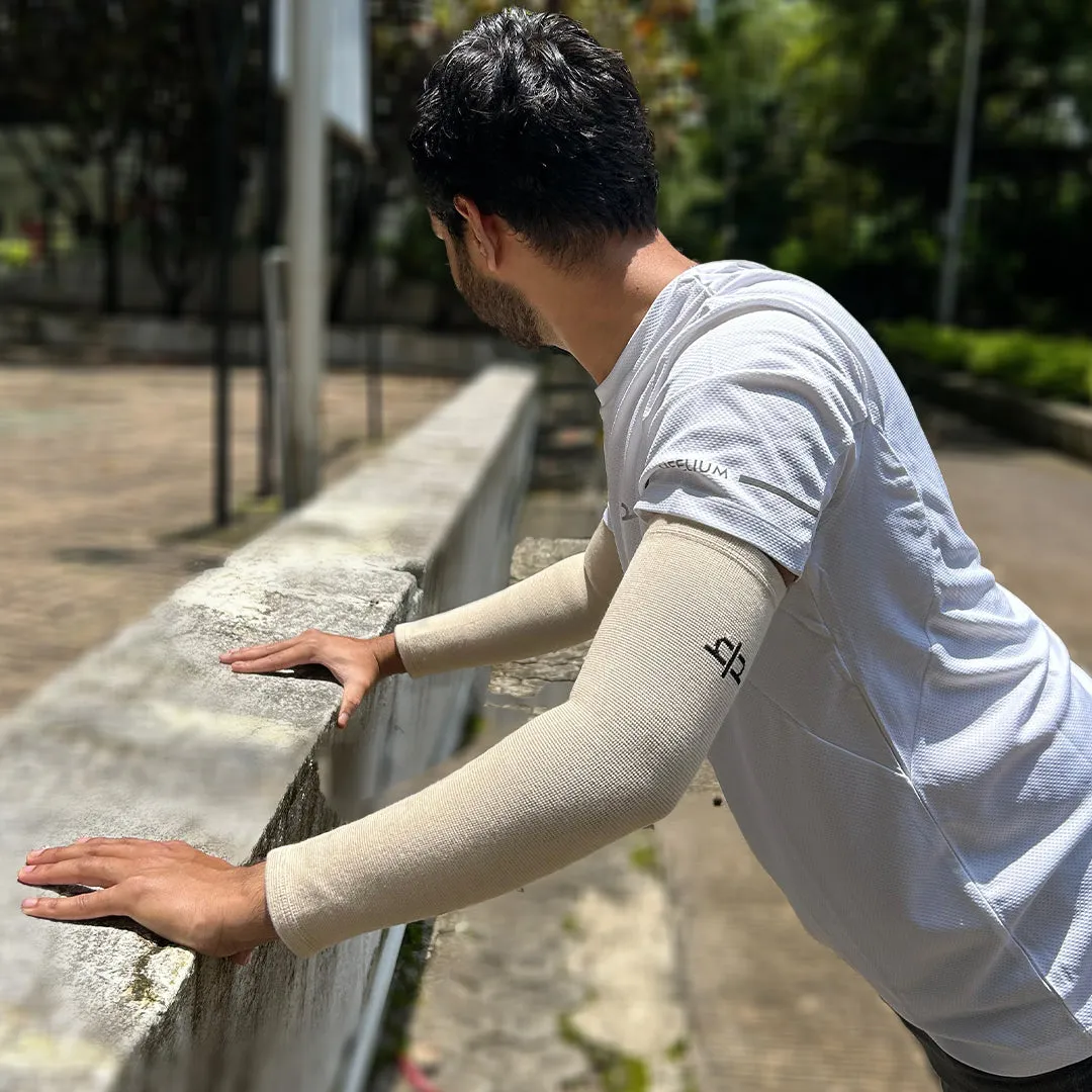 Bamboo Full Arm Compression Sleeve - Pack of 2