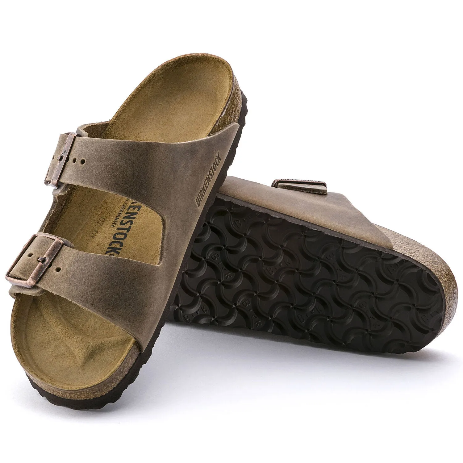 Birkenstock Arizona Tobacco Oiled Leather