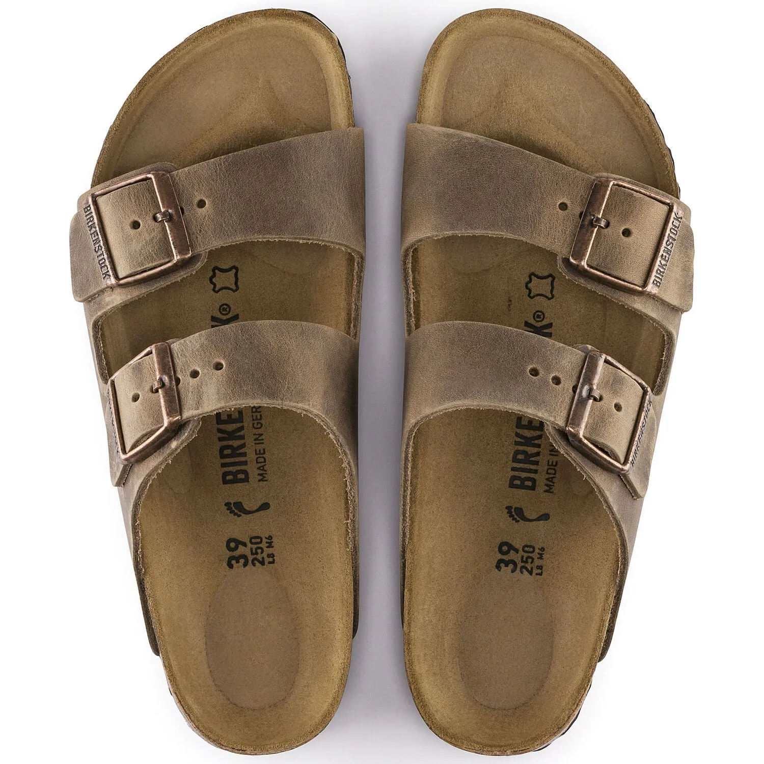 Birkenstock Arizona Tobacco Oiled Leather