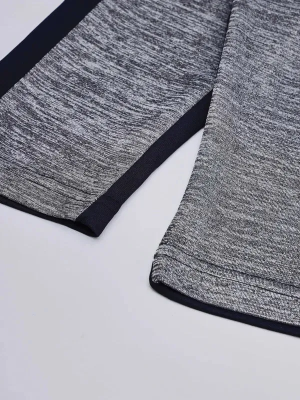 Boys Melange Slim Fit Trackpants with TECHNO GUARD