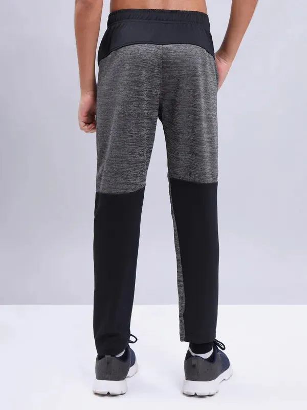 Boys Melange Slim Fit Trackpants with TECHNO GUARD