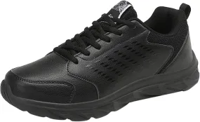 Casual Shoes for Men Spring and Men's Sneakers Flat Soft Bottom Lightweight Lacing Solid Color Comfortable Casual