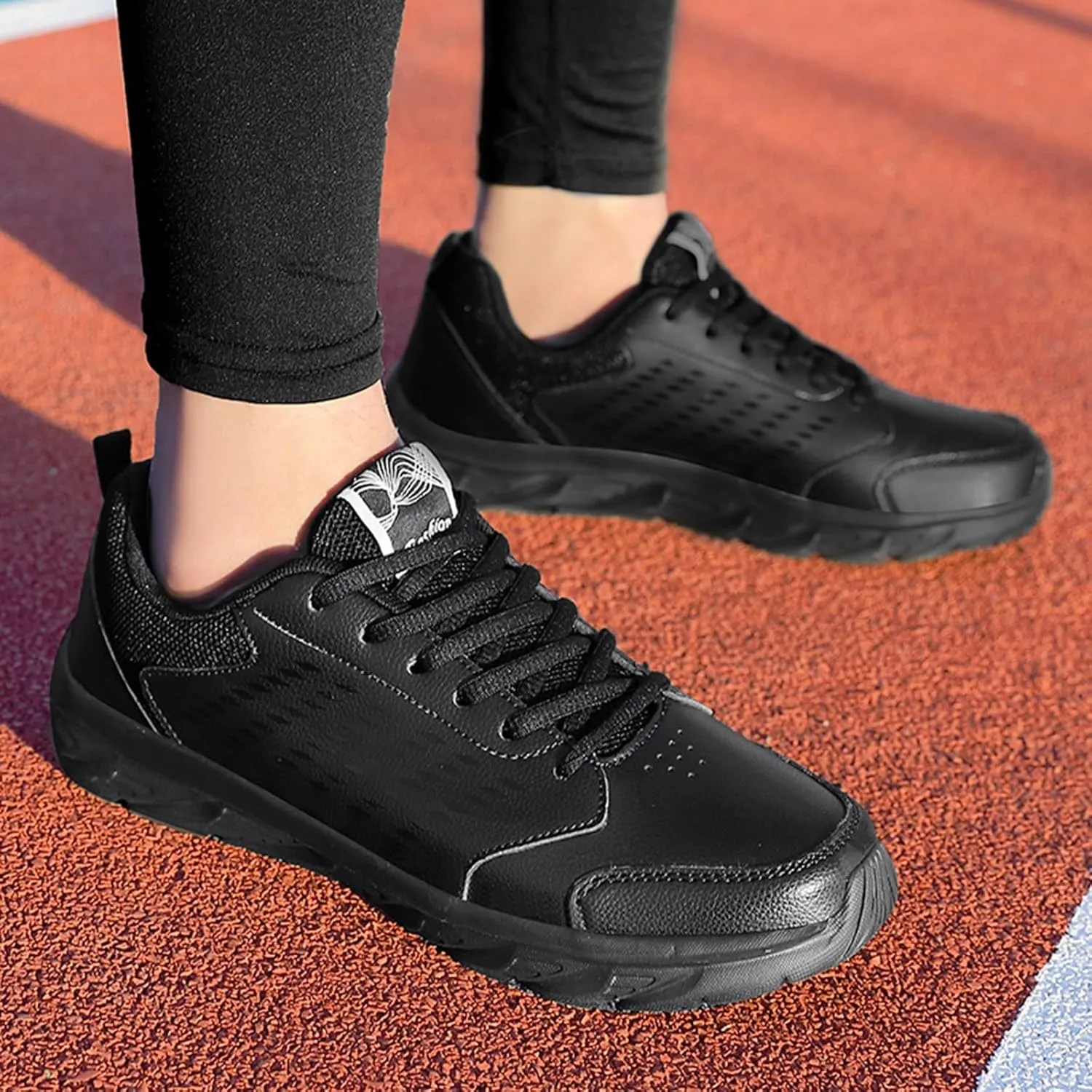 Casual Shoes for Men Spring and Men's Sneakers Flat Soft Bottom Lightweight Lacing Solid Color Comfortable Casual