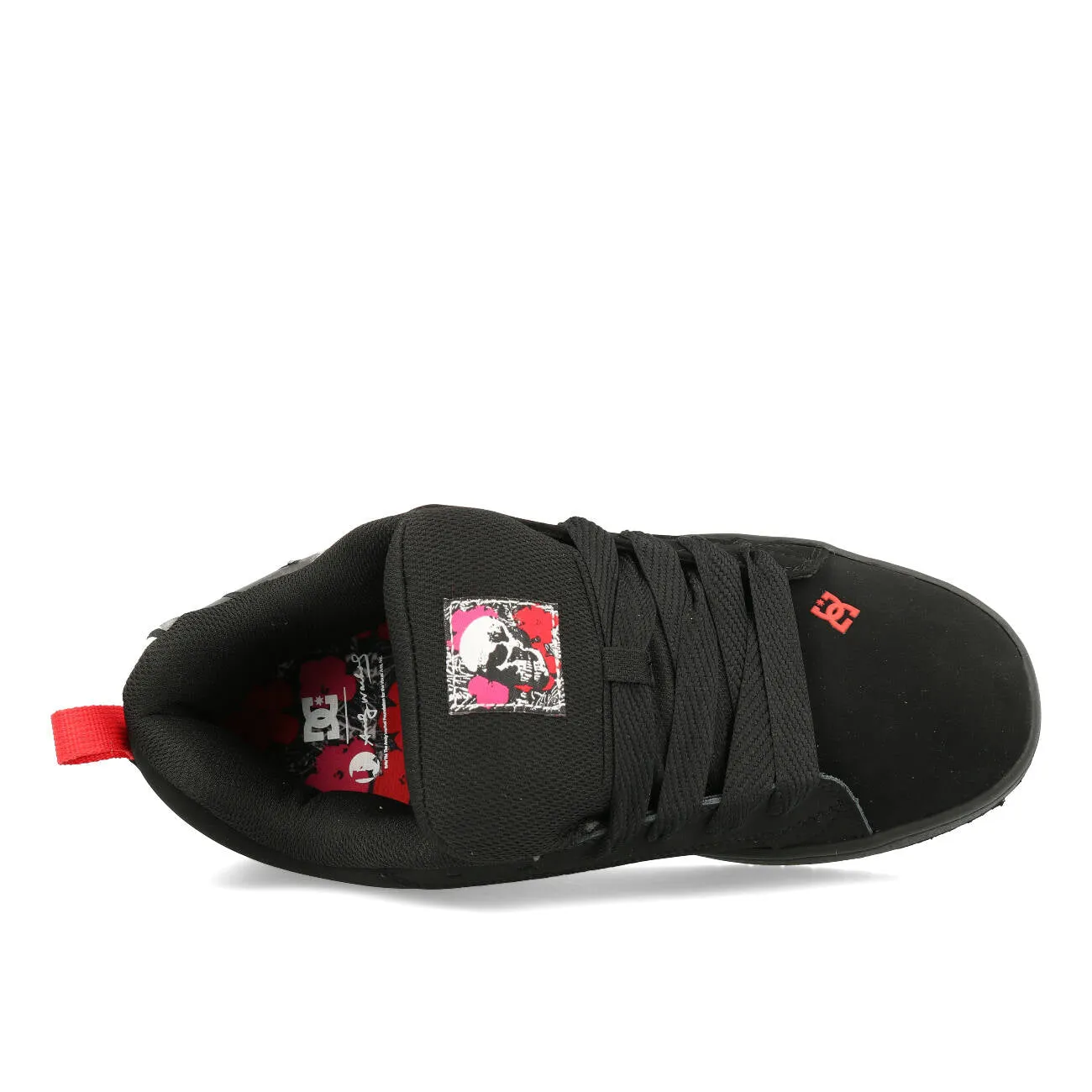 DC X Andy Warhol AW Court Graffik SQ Herren Black Black Red