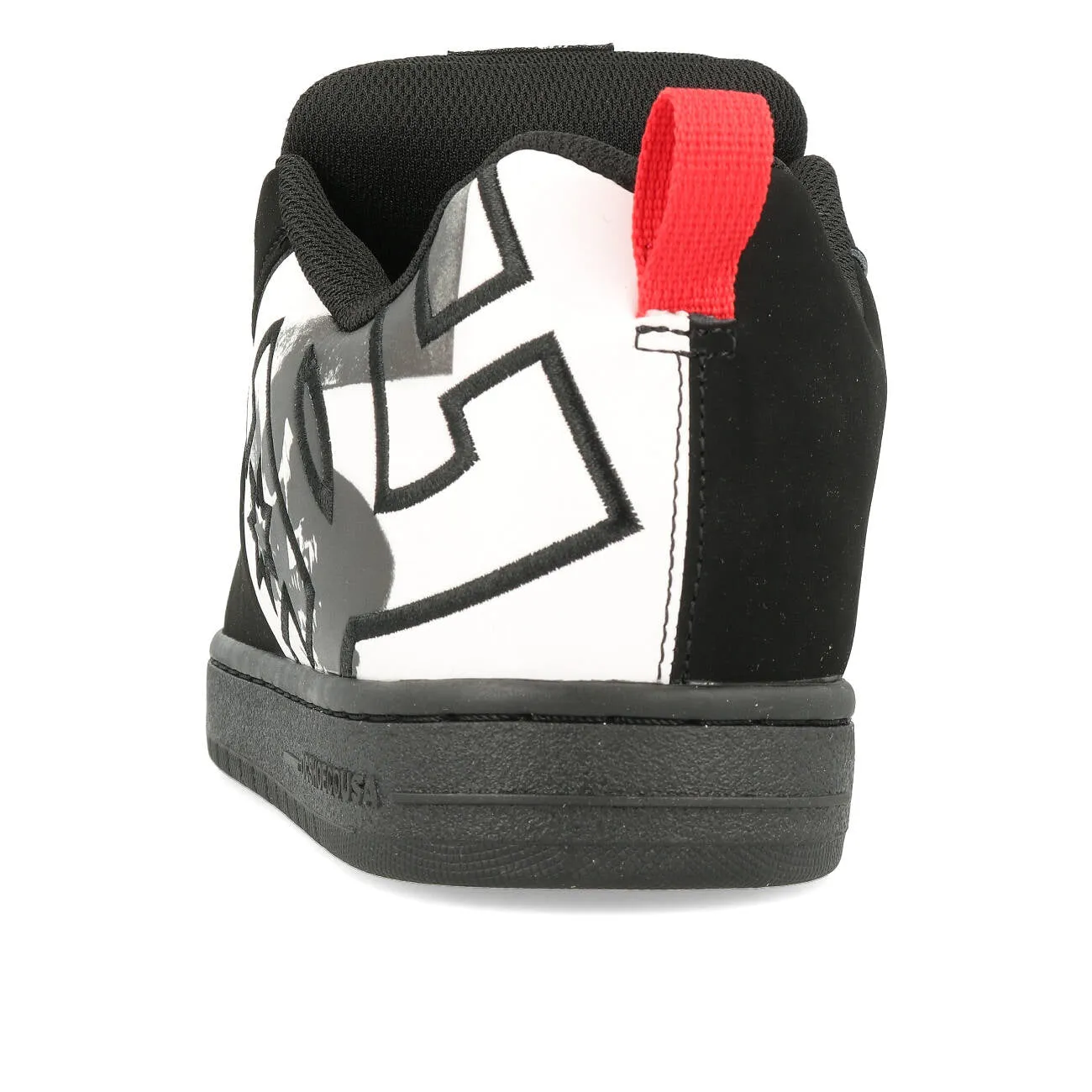 DC X Andy Warhol AW Court Graffik SQ Herren Black Black Red