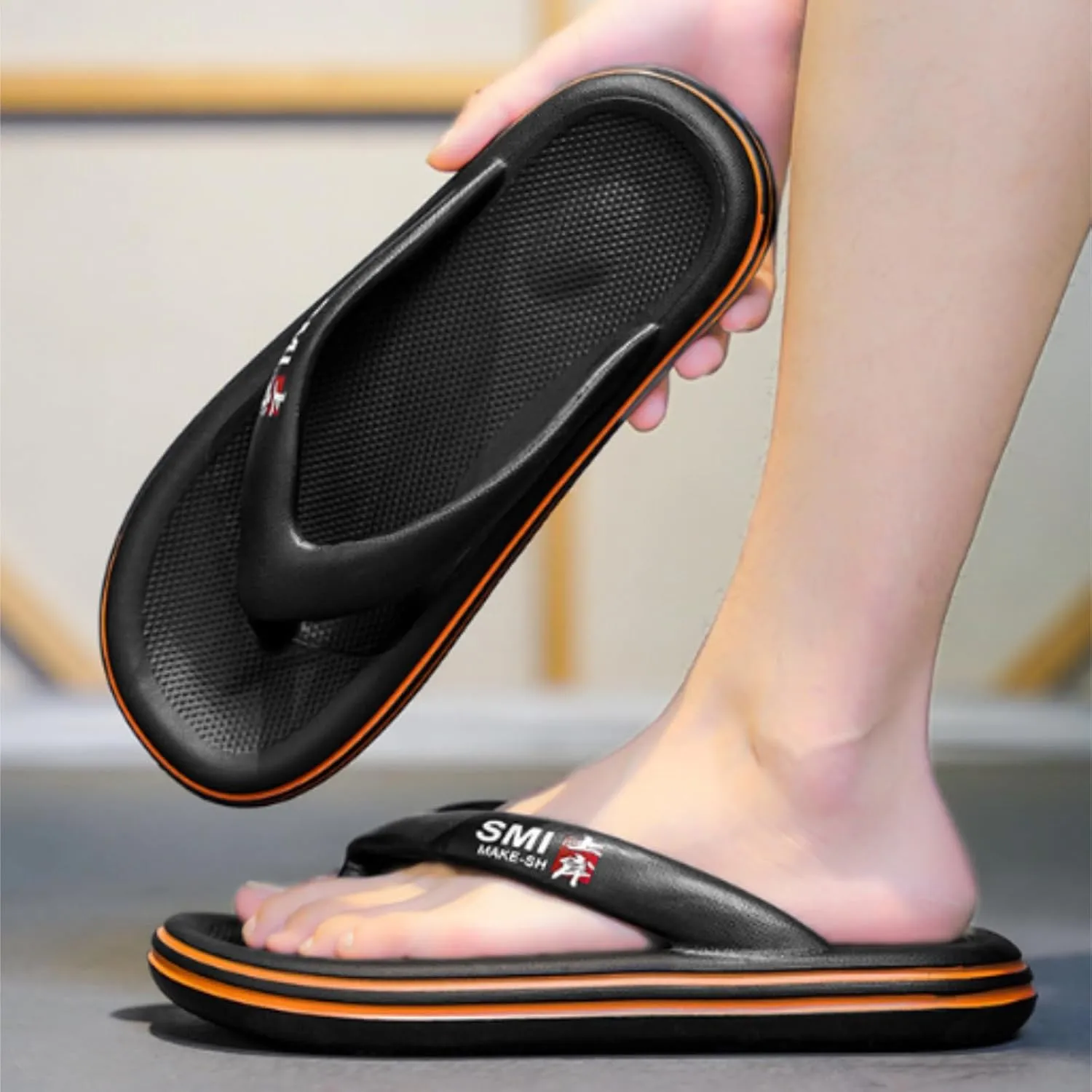 Flip Flops for Women Men Arch Support Sandals Beach Sandals Summer Flip-Flops Soft Lightweight Slides for Indoor