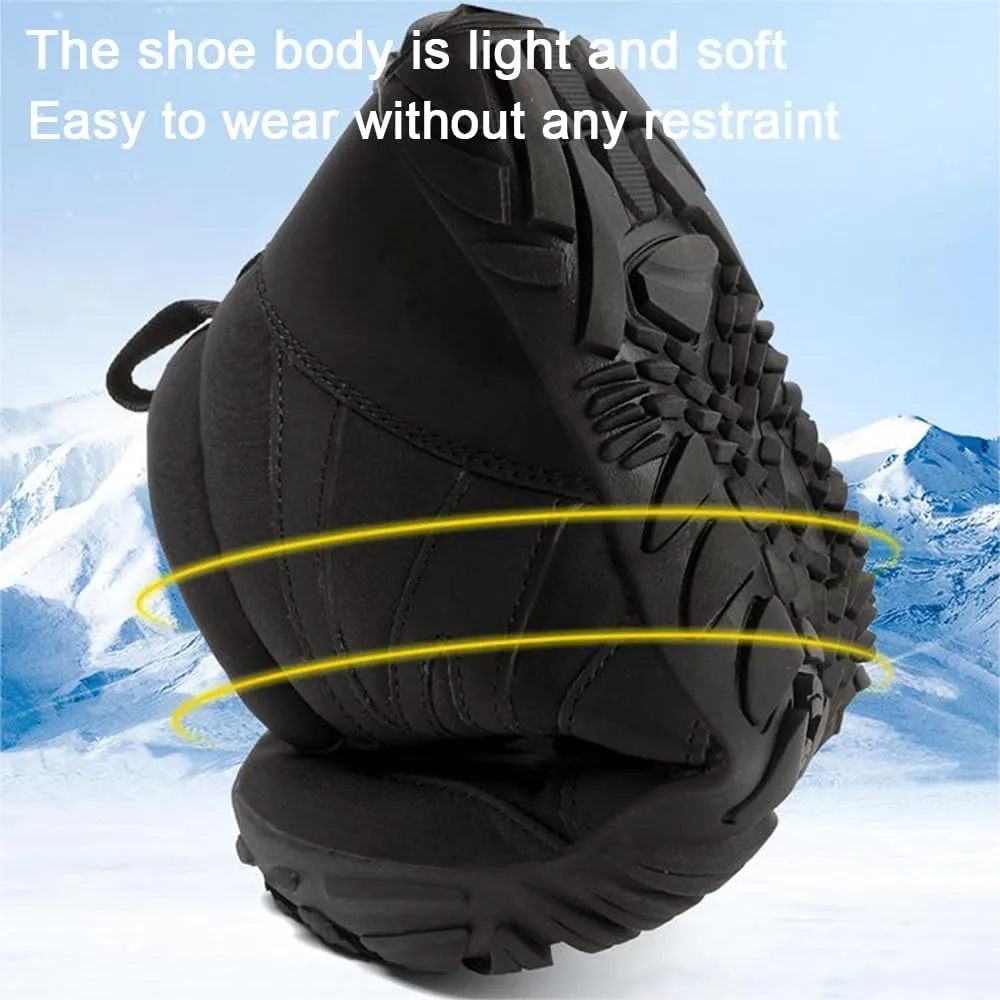 Hike Winter Footwear Barefoot Womens, Walking Hiking Winter Barefoot Shoes Women, Barefoot Shoes Men Women Waterproof Wide Toe Box Boots