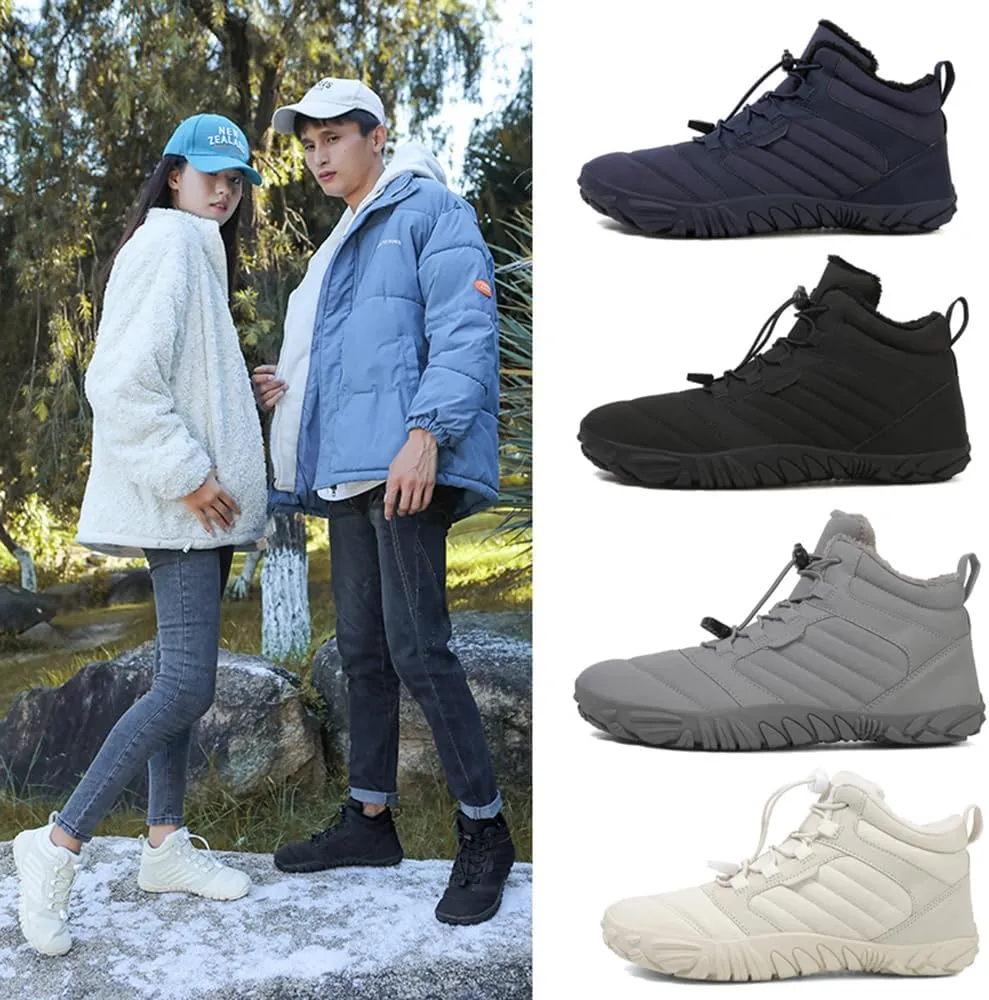 Hike Winter Footwear Barefoot Womens, Walking Hiking Winter Barefoot Shoes Women, Barefoot Shoes Men Women Waterproof Wide Toe Box Boots