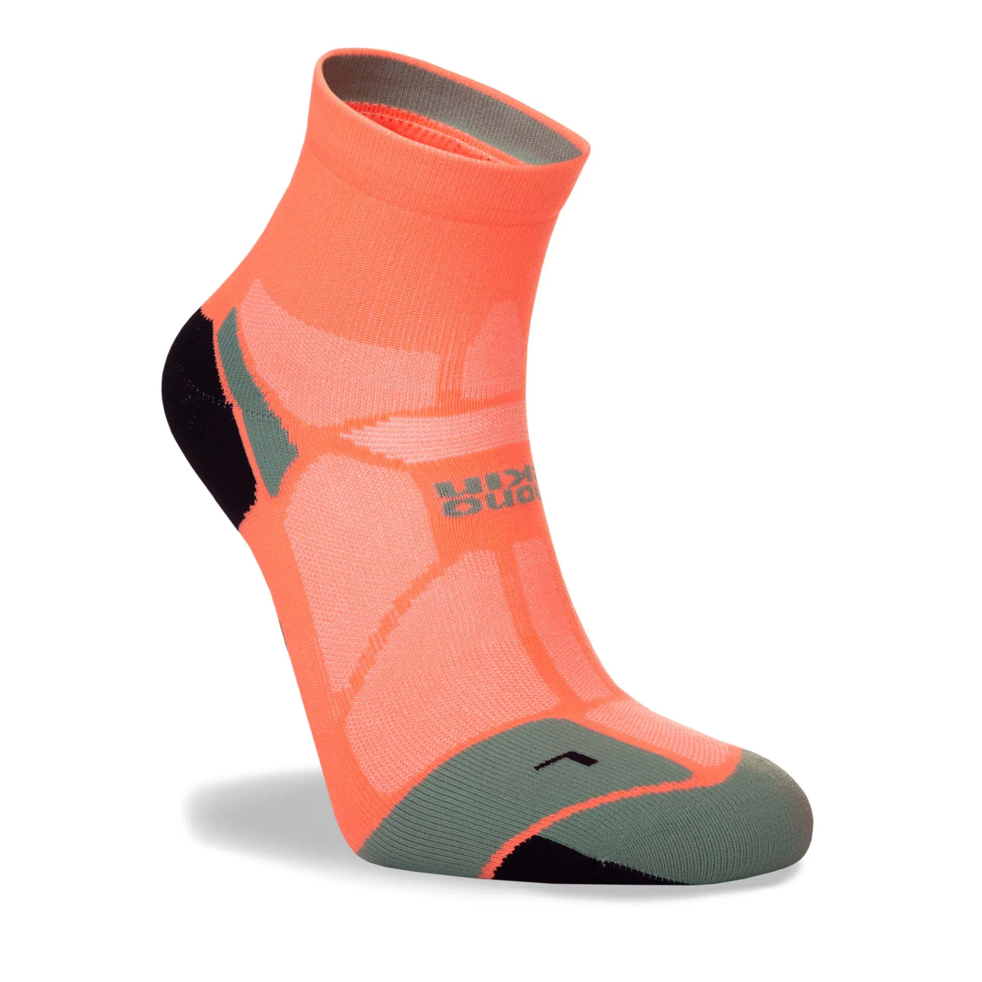 Hilly | Unisex Marathon Fresh Anklet Running Socks - Neon Candy
