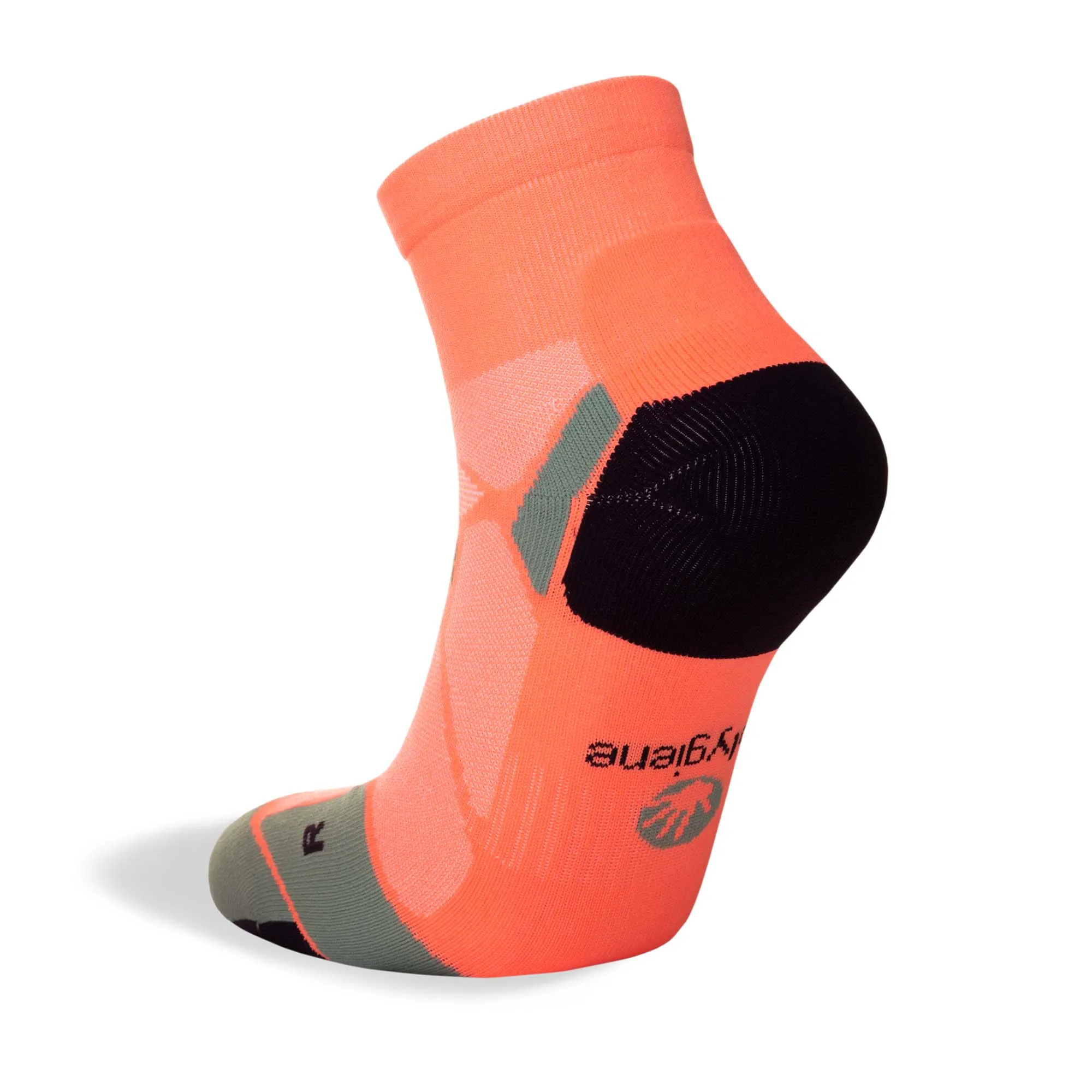 Hilly | Unisex Marathon Fresh Anklet Running Socks - Neon Candy