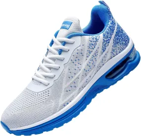 JARLIF Men's Lightweight Athletic Running Shoes Breathable Sport Fitness Gym Jogging Sneakers (Size 6.5-12.5)