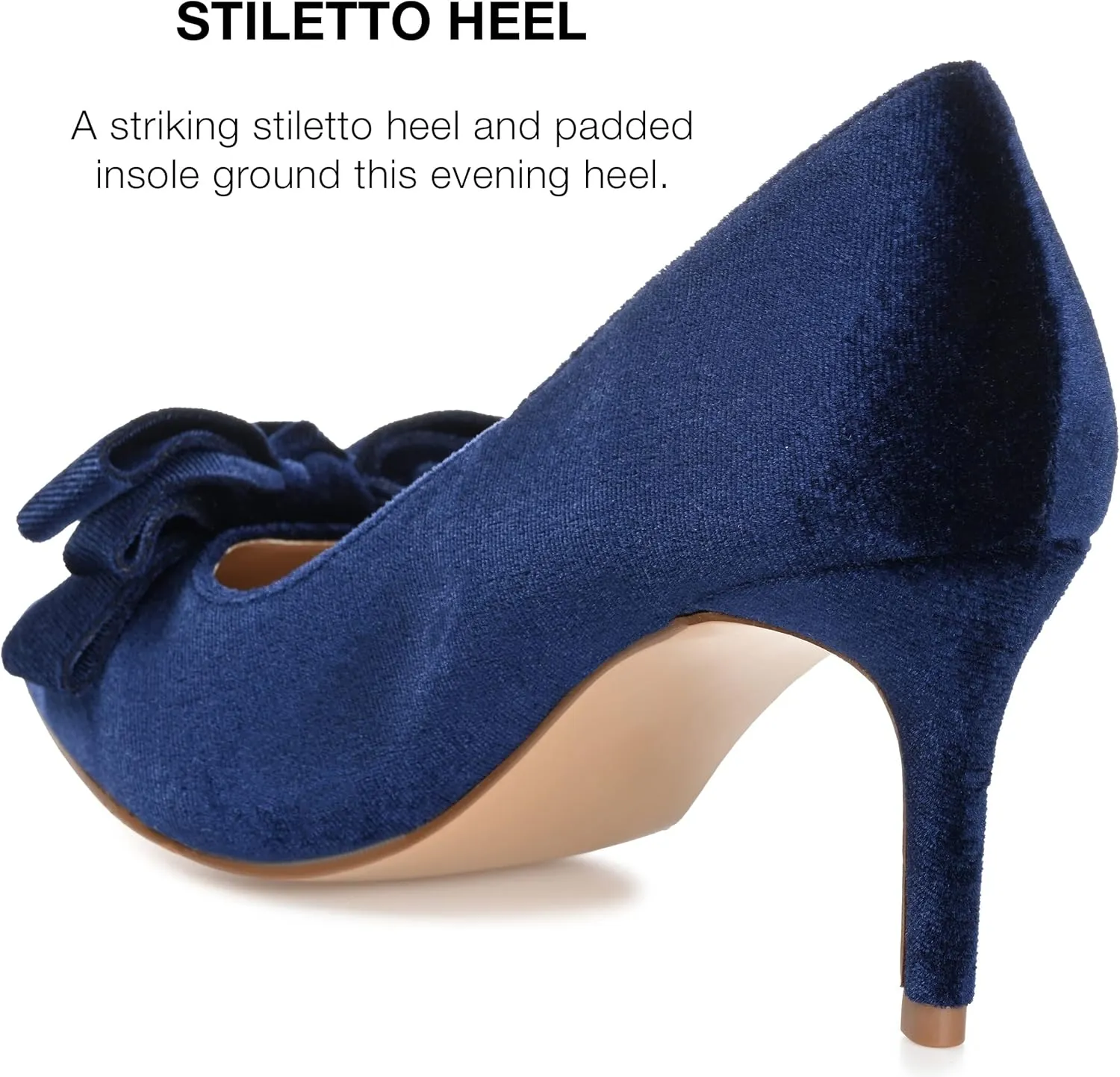 Journee Collection Women's Crystol Pump