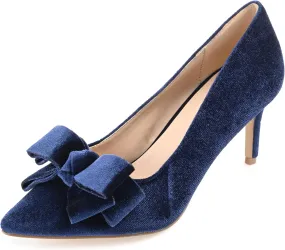 Journee Collection Women's Crystol Pump