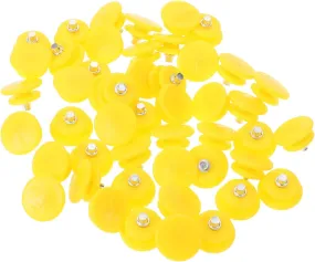 LIFKOME 100pcs Slip Snow Grippers for Shoes Spiked Nails for Outdoor Ice Activities Easy to Install Clean for Hiking Walking and Winter Sports