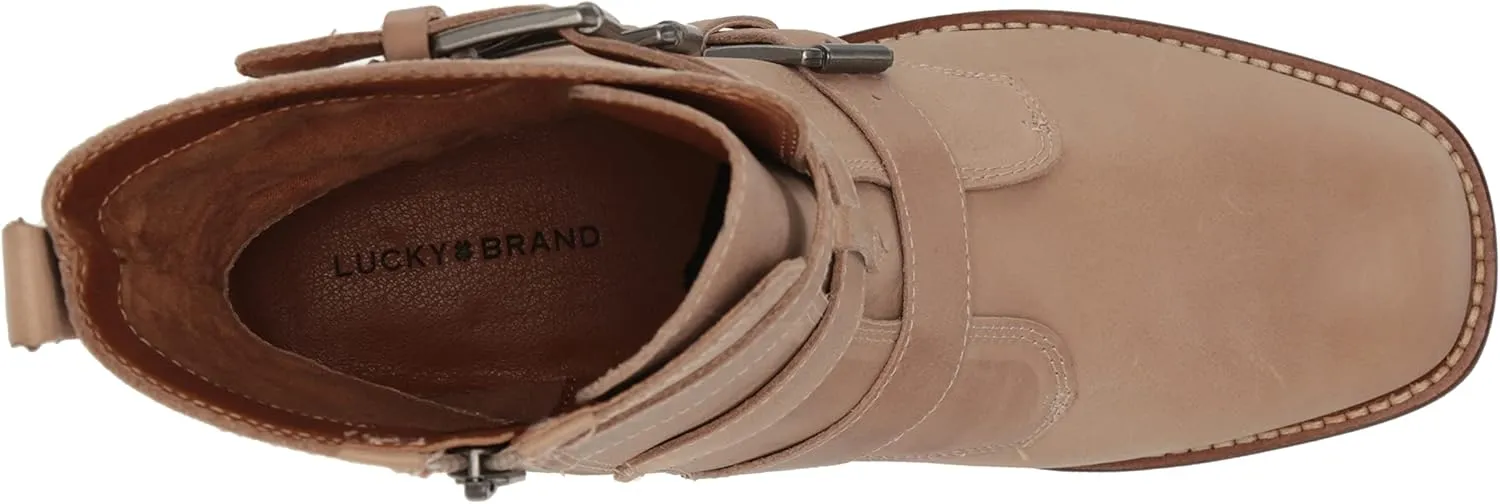 Lucky Brand Women's Katriny Motorcycle Boot Ankle