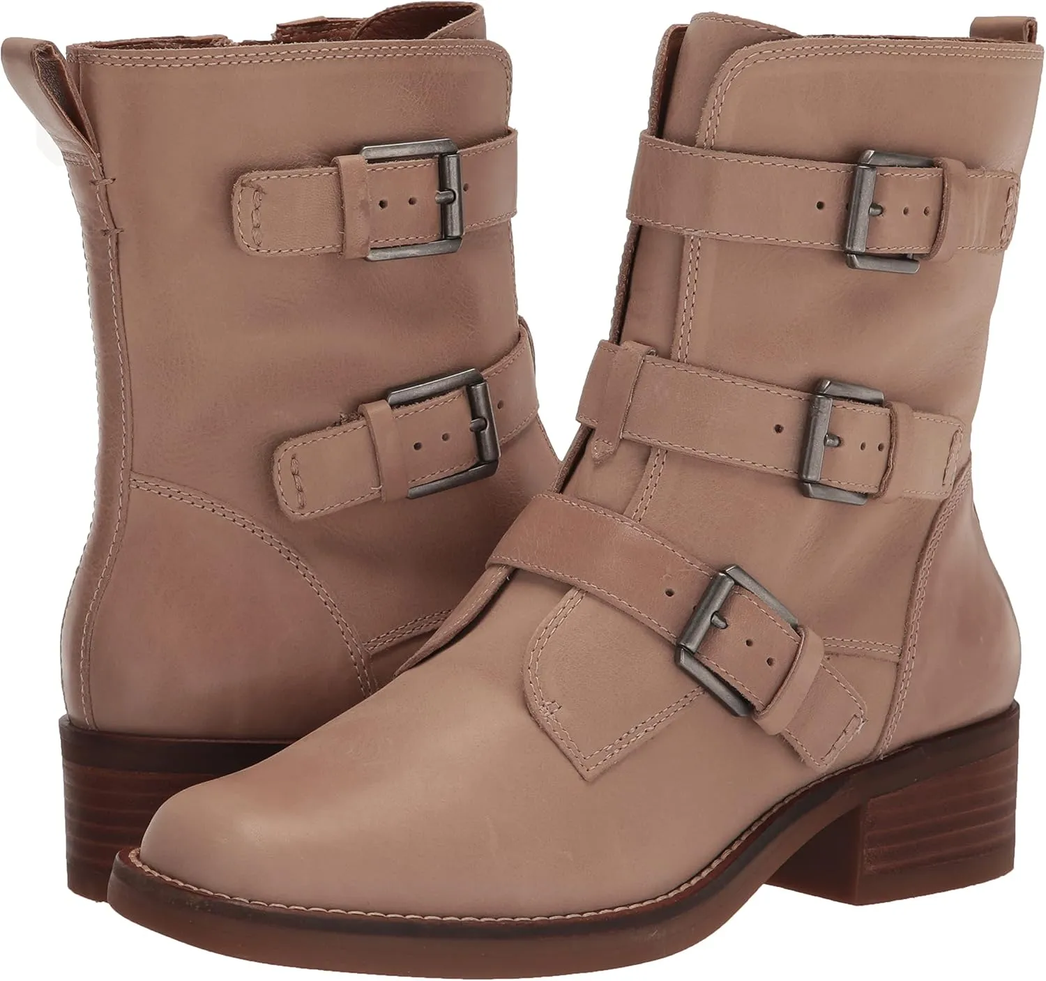 Lucky Brand Women's Katriny Motorcycle Boot Ankle