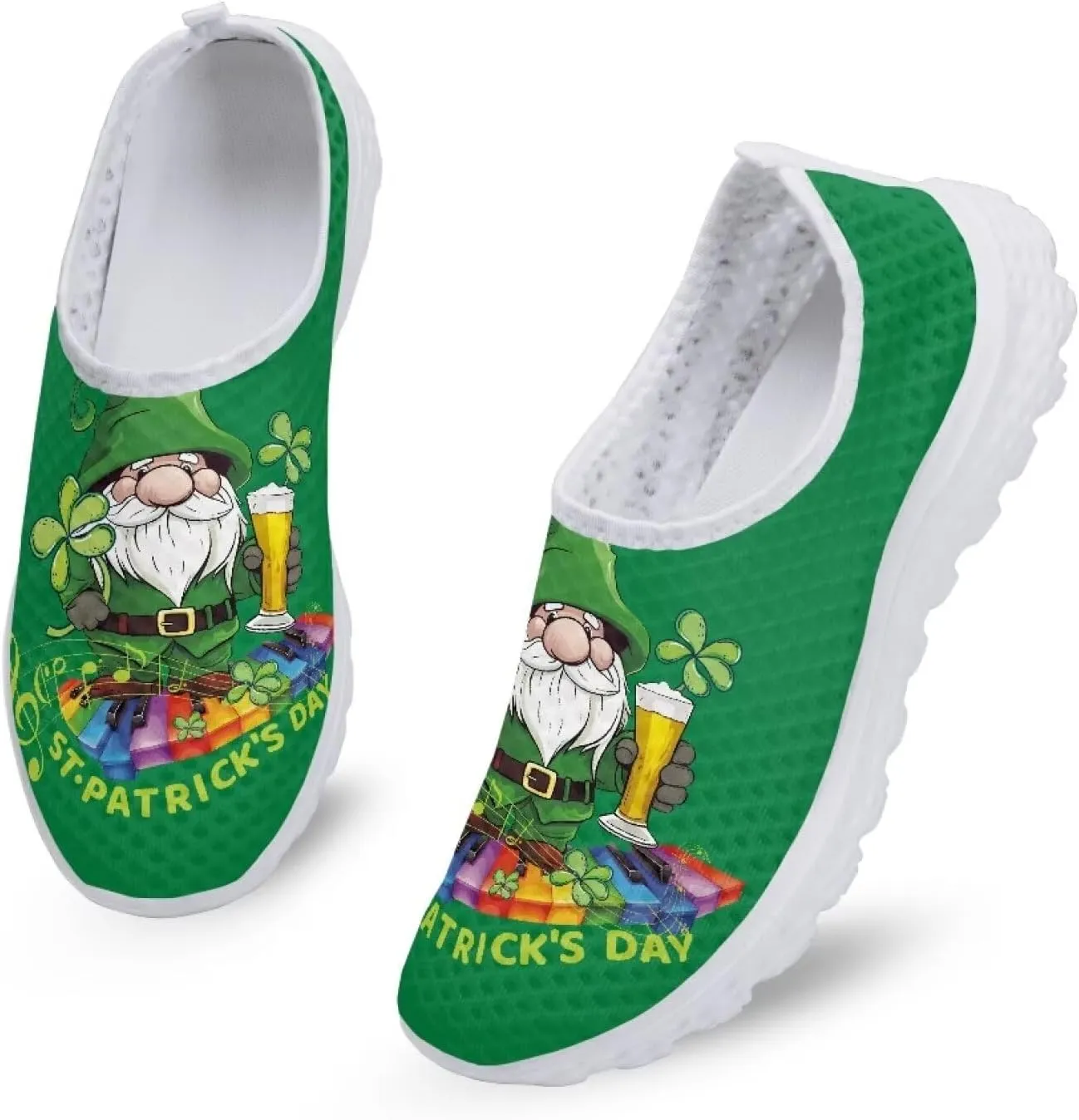 Mesh Sneaker Women Men Walking Shoes Slip On Non Slip US 5-12 Sports Activewear