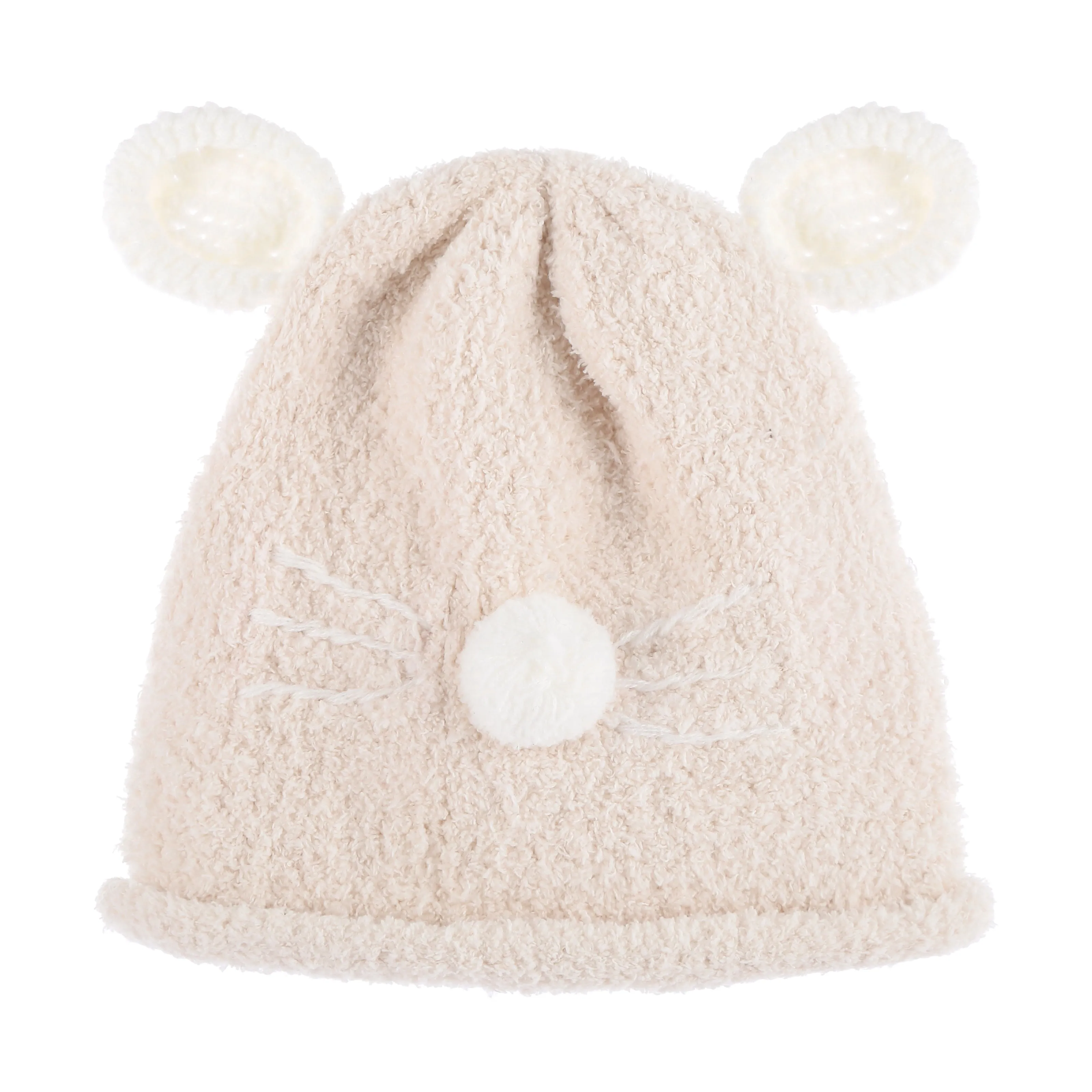MINISO Kid's Cute Ear knitted hat (Random Color)
