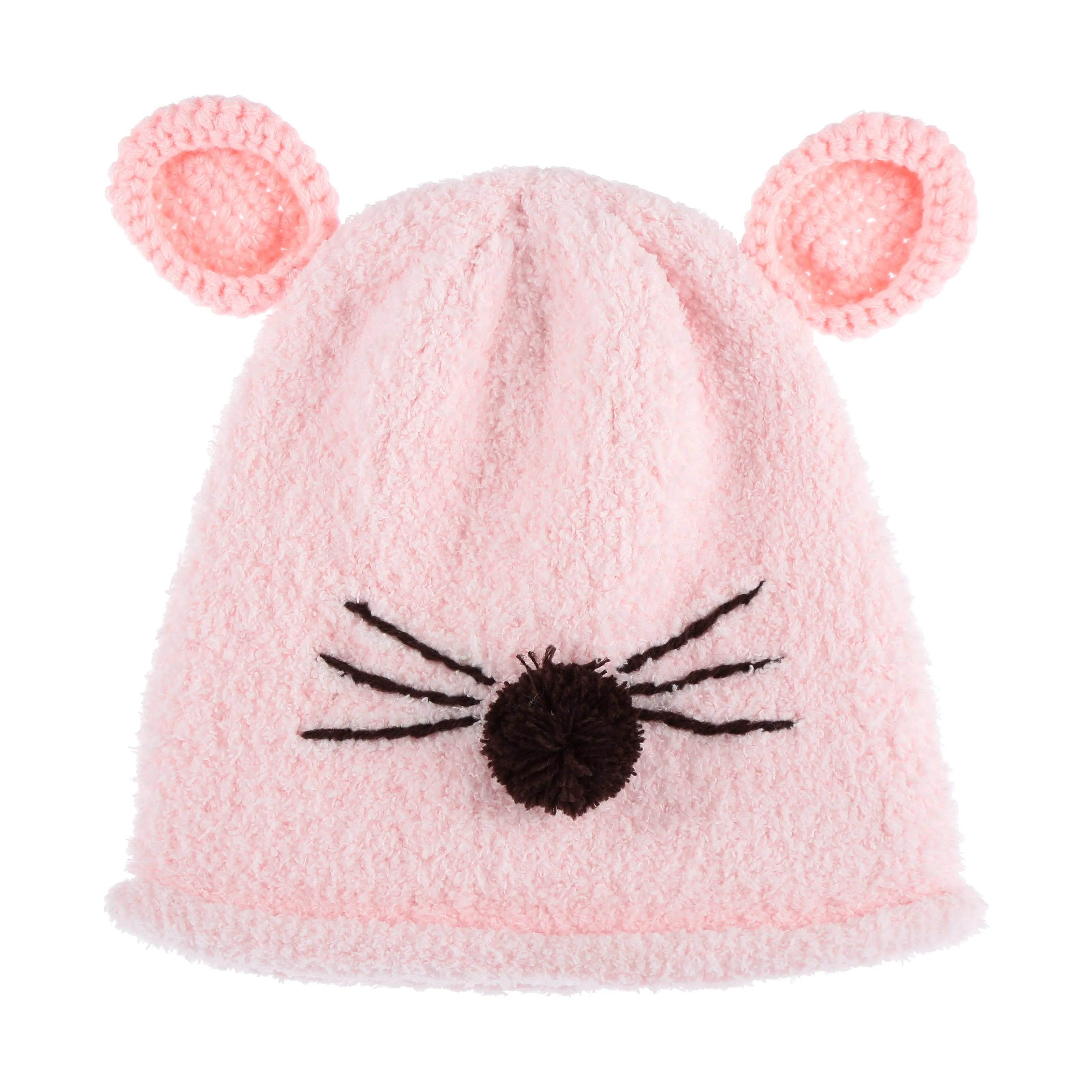 MINISO Kid's Cute Ear knitted hat (Random Color)