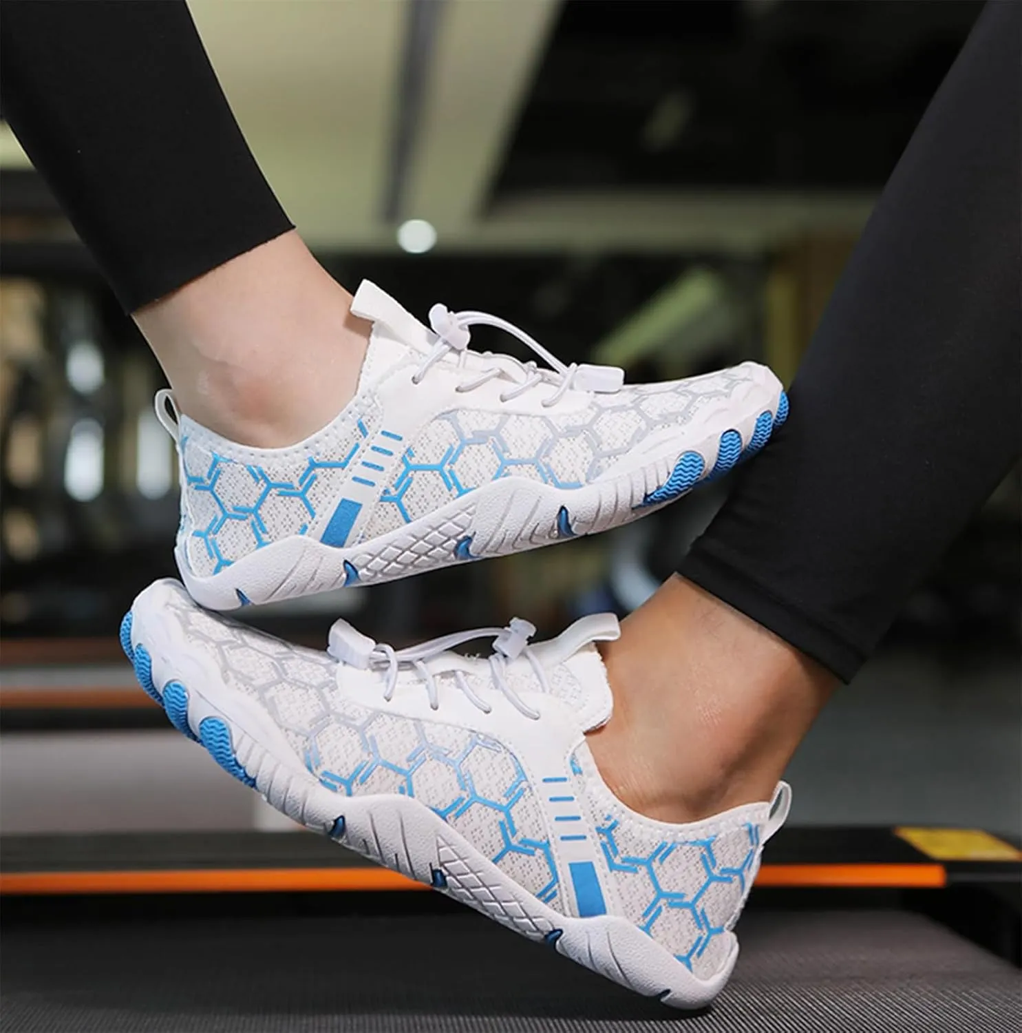 Mmoneyake Mens Womens Athletic Hiking Water Shoes Unisex Hike Barefoot Shoes Quick Drying Beach Aqua Shoes Travel Trekking Walking Climbing Sneakers Lightweight Outdoor Footwear