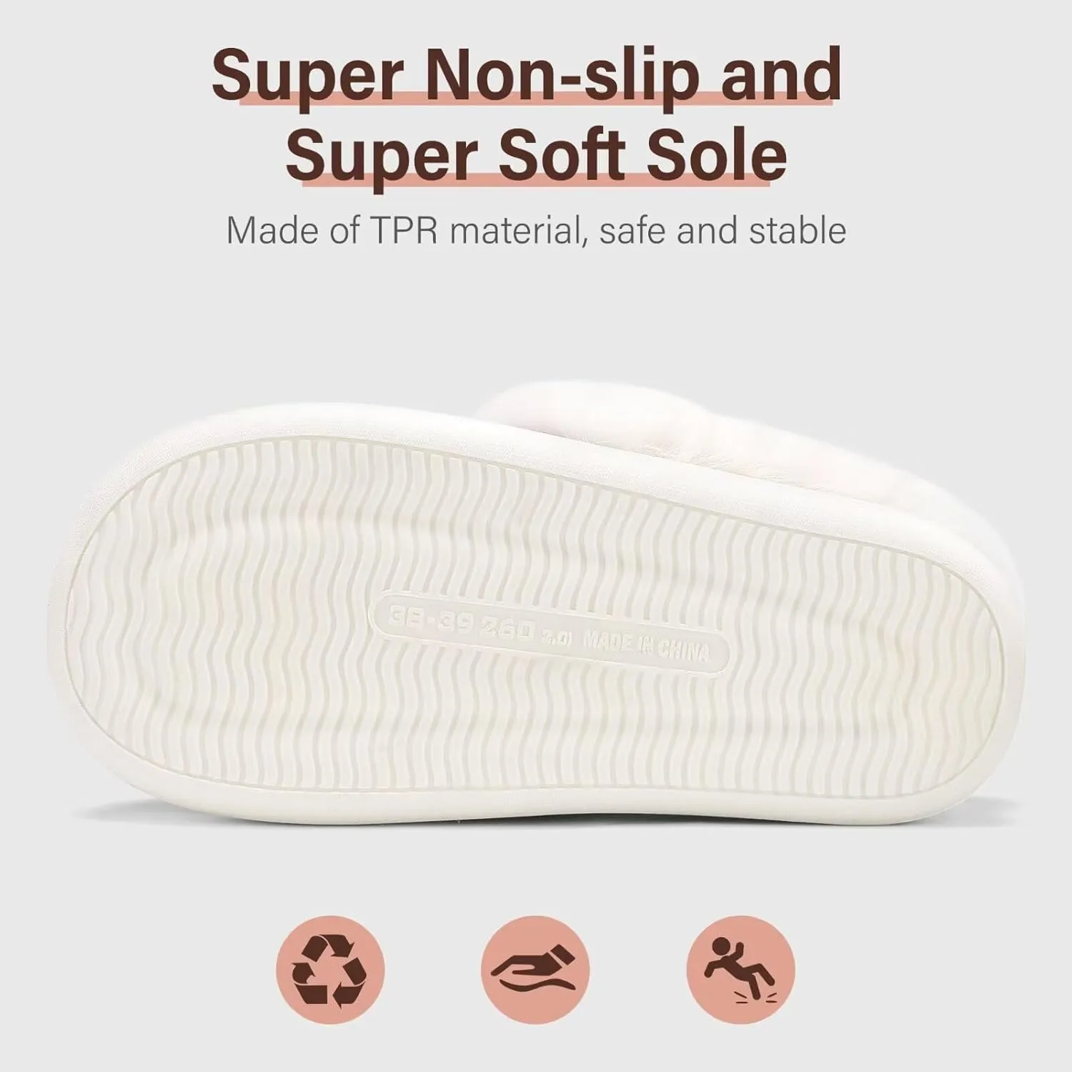 NineCiFun Women's Warm Fuzzy Cute Christmas Slippers - Memory Foam Insole, Bedroom & Gift