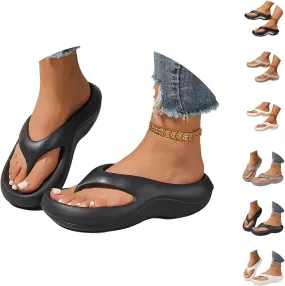 Orthopedic Sandals for Women 2025 Summer Casual Open Toe Beach Vacation Shoes Trendy Comfortable Slip on Sandal