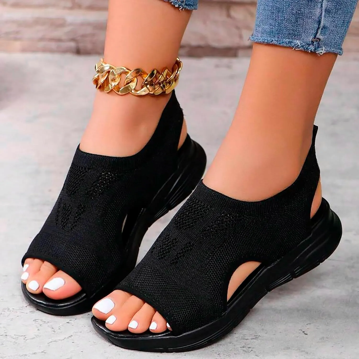 Orthopedic Sandals for Women Arch Support Sandals Bohemia Walking Sandal Comfortable Hiking Sandal Summer Beach Shoes