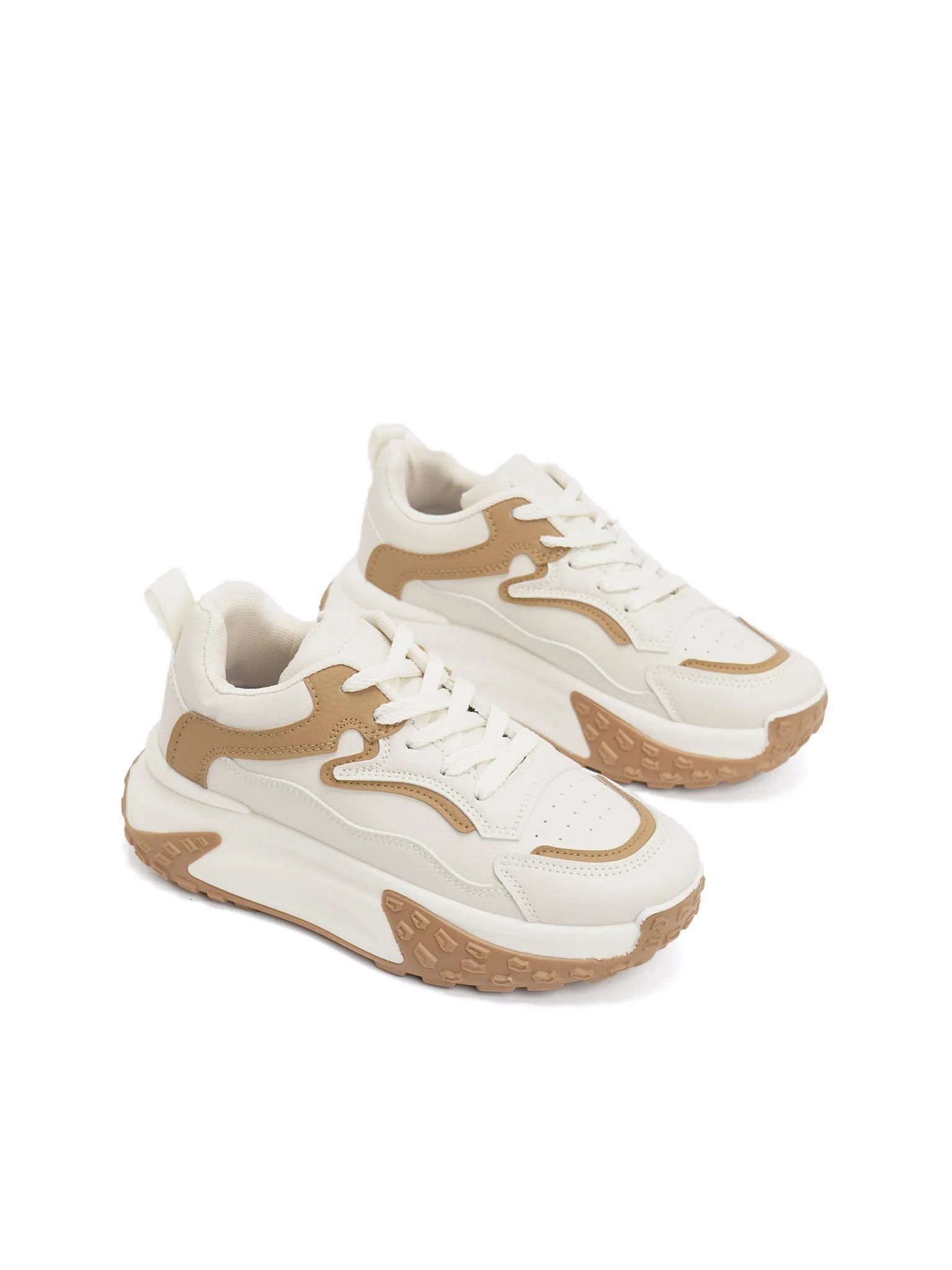 Shubizz Nelida Womens Lace-Up Sneakers - Casual and Stylish