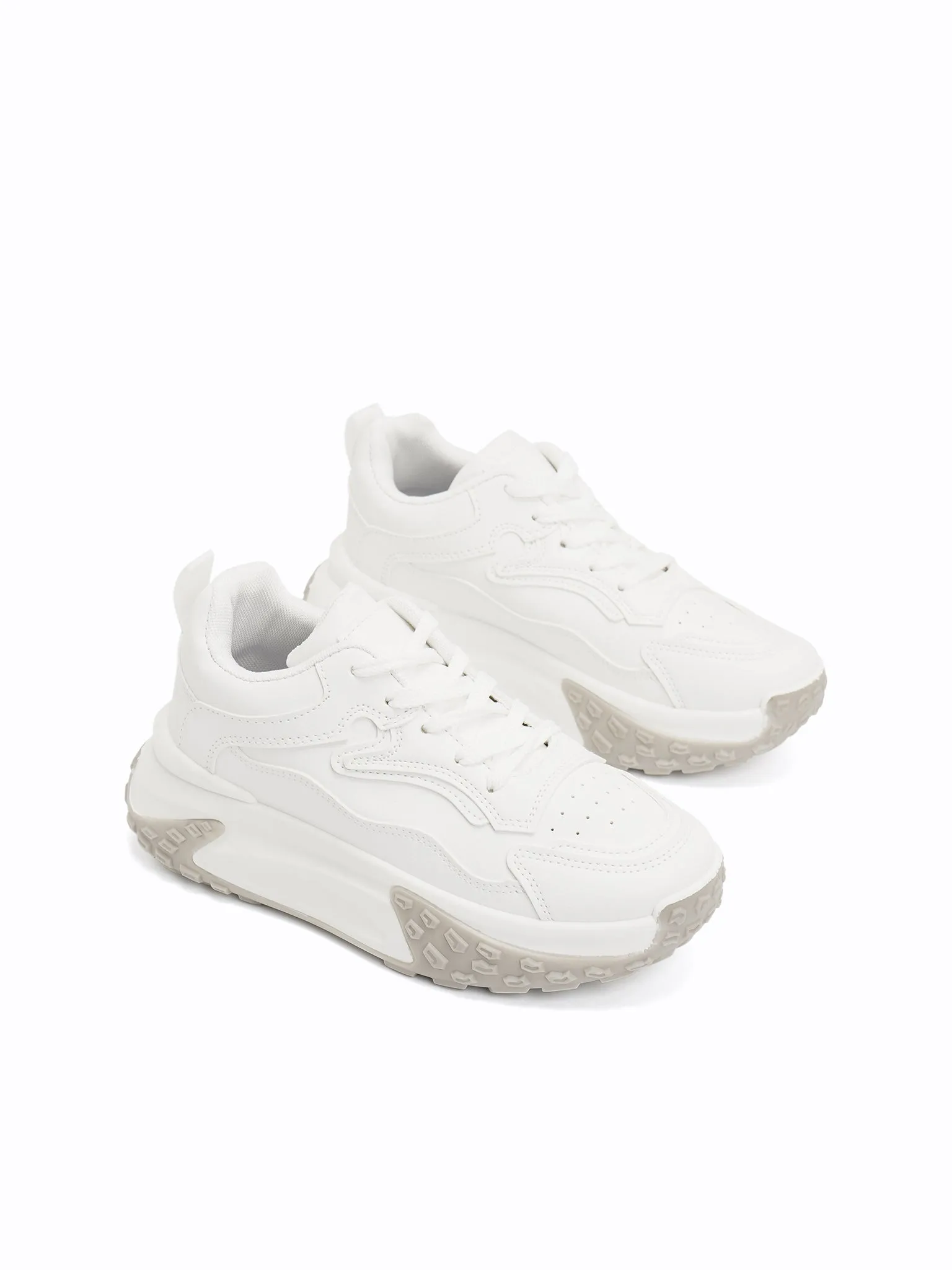 Shubizz Nelida Womens Lace-Up Sneakers - Casual and Stylish