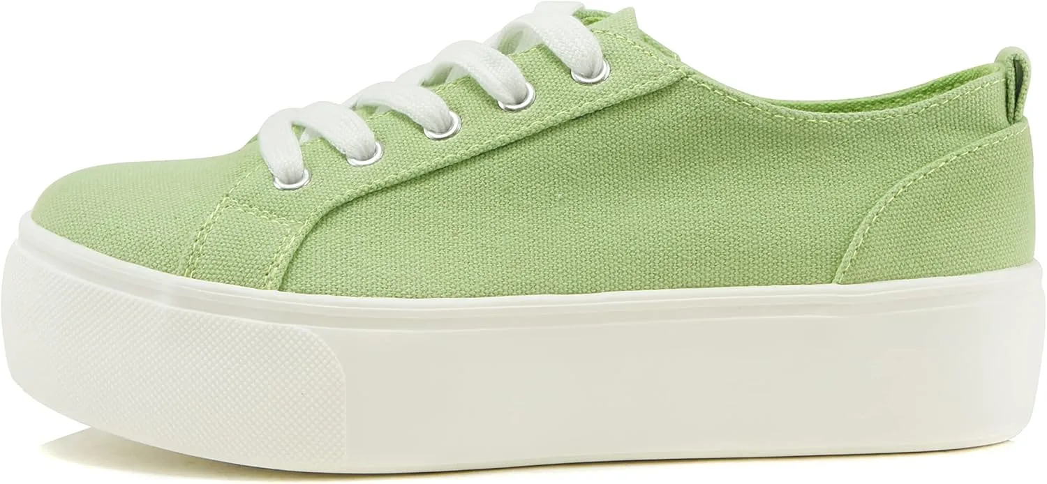 Soda Petal ~ Women Double Deck Bottom Sole Fashion Sneakers with Padded Comfortable Sock