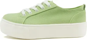 Soda Petal ~ Women Double Deck Bottom Sole Fashion Sneakers with Padded Comfortable Sock