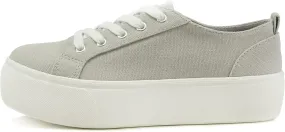 Soda Petal ~ Women Double Deck Bottom Sole Fashion Sneakers with Padded Comfortable Sock