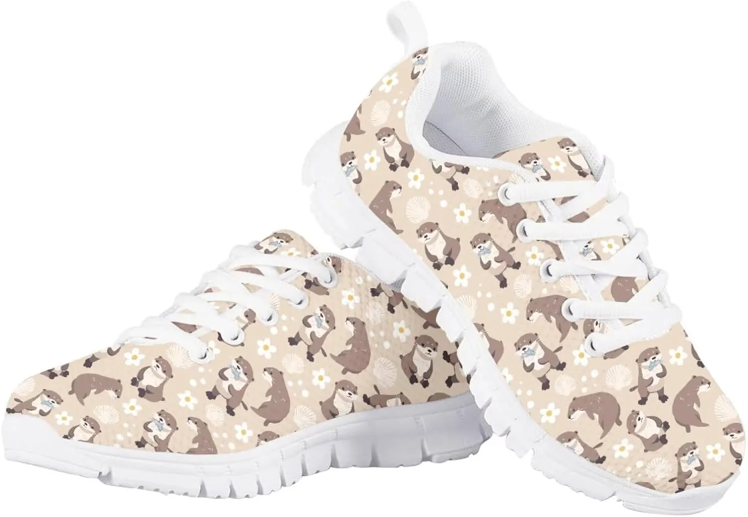 Tennis Shoes for Girls Sneakers Flat Walking Breathable Casual Gym Shoes