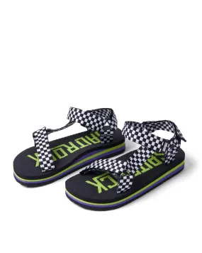 Warp Time - Kids Sandals - Black