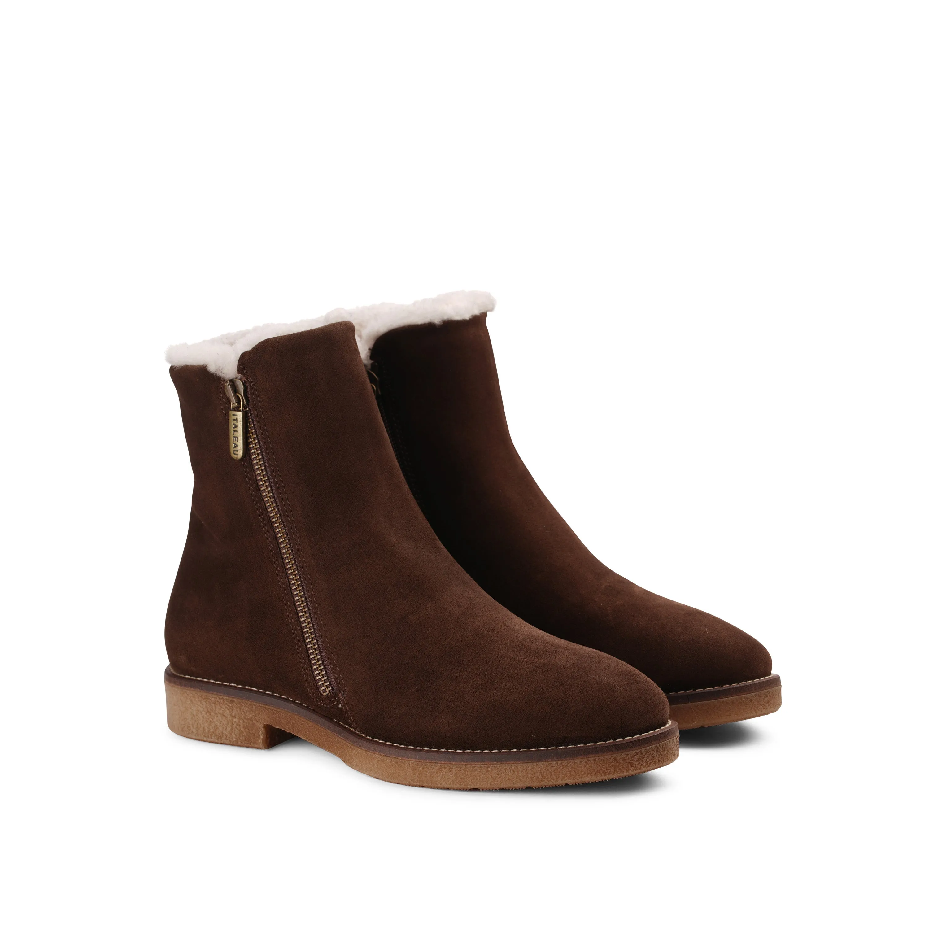 Waterproof Fiorella Shearling Booties